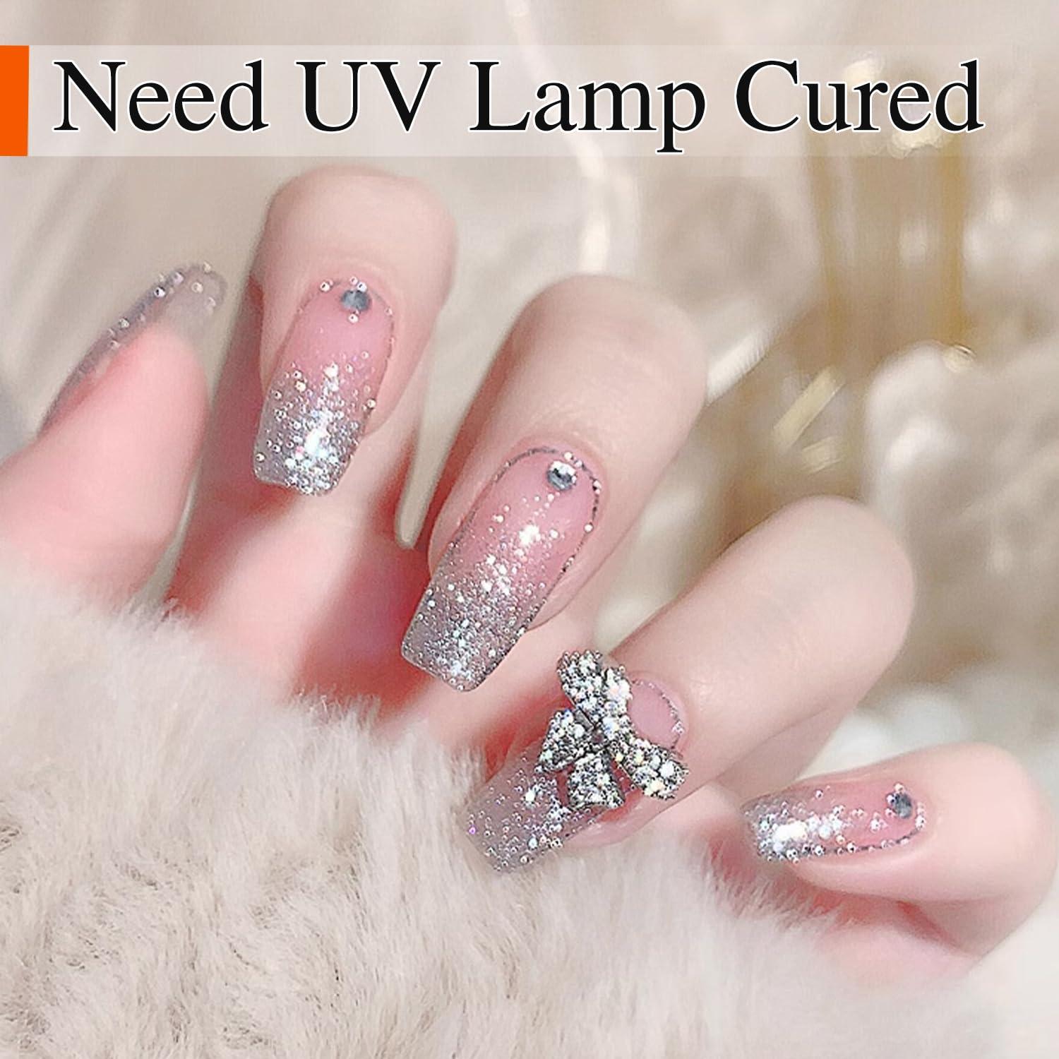 Gel Liner Metálico Doble Ritmo 15ml Plateado Efecto 3D