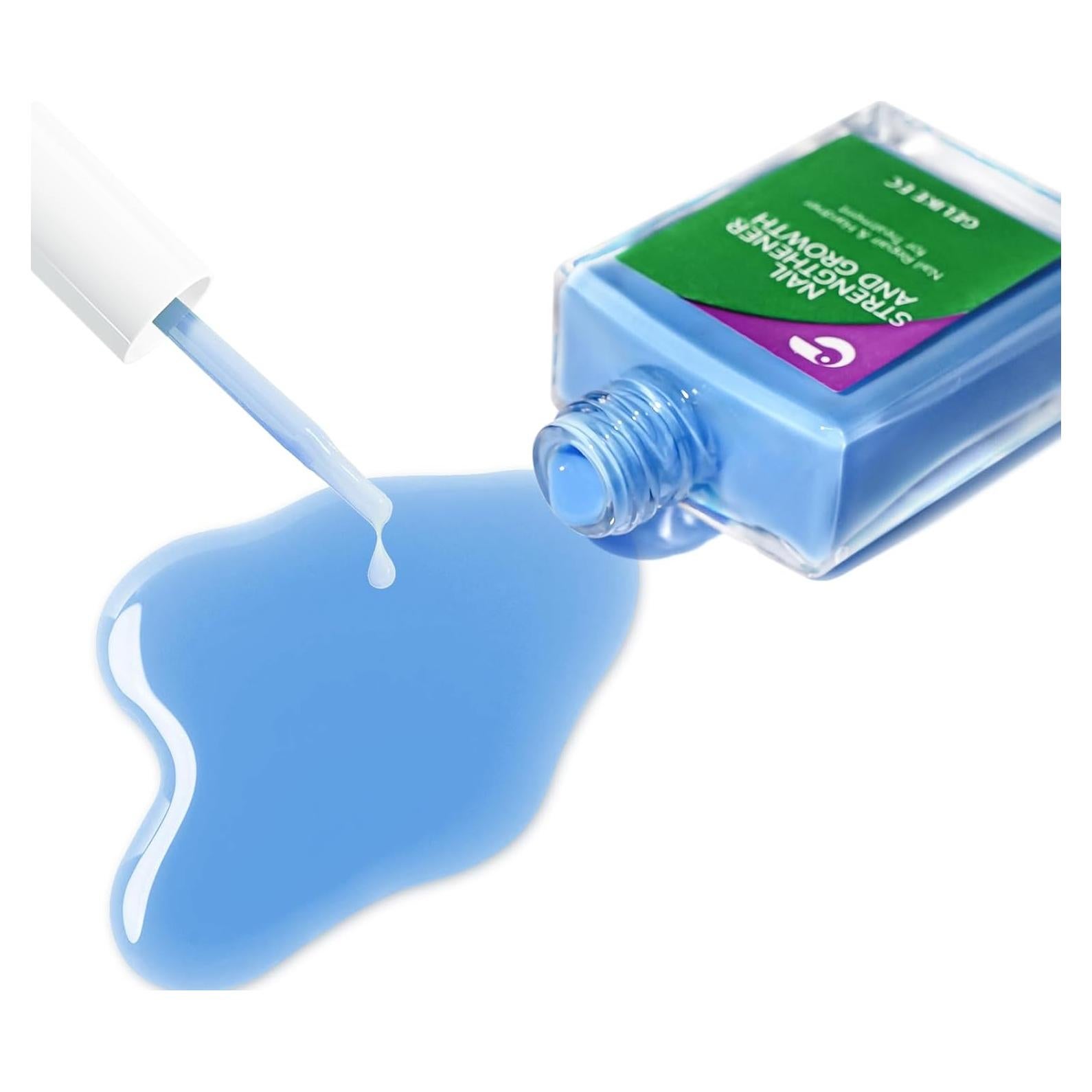 Gelike EC Endurecedor y Crecimiento de Uñas 15ml Azul Cielo