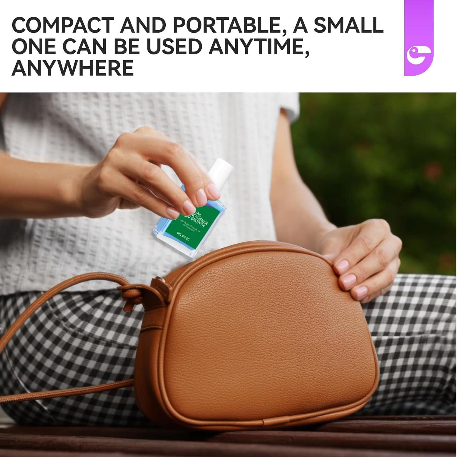 Gelike EC Endurecedor y Crecimiento de Uñas 15ml Azul Cielo