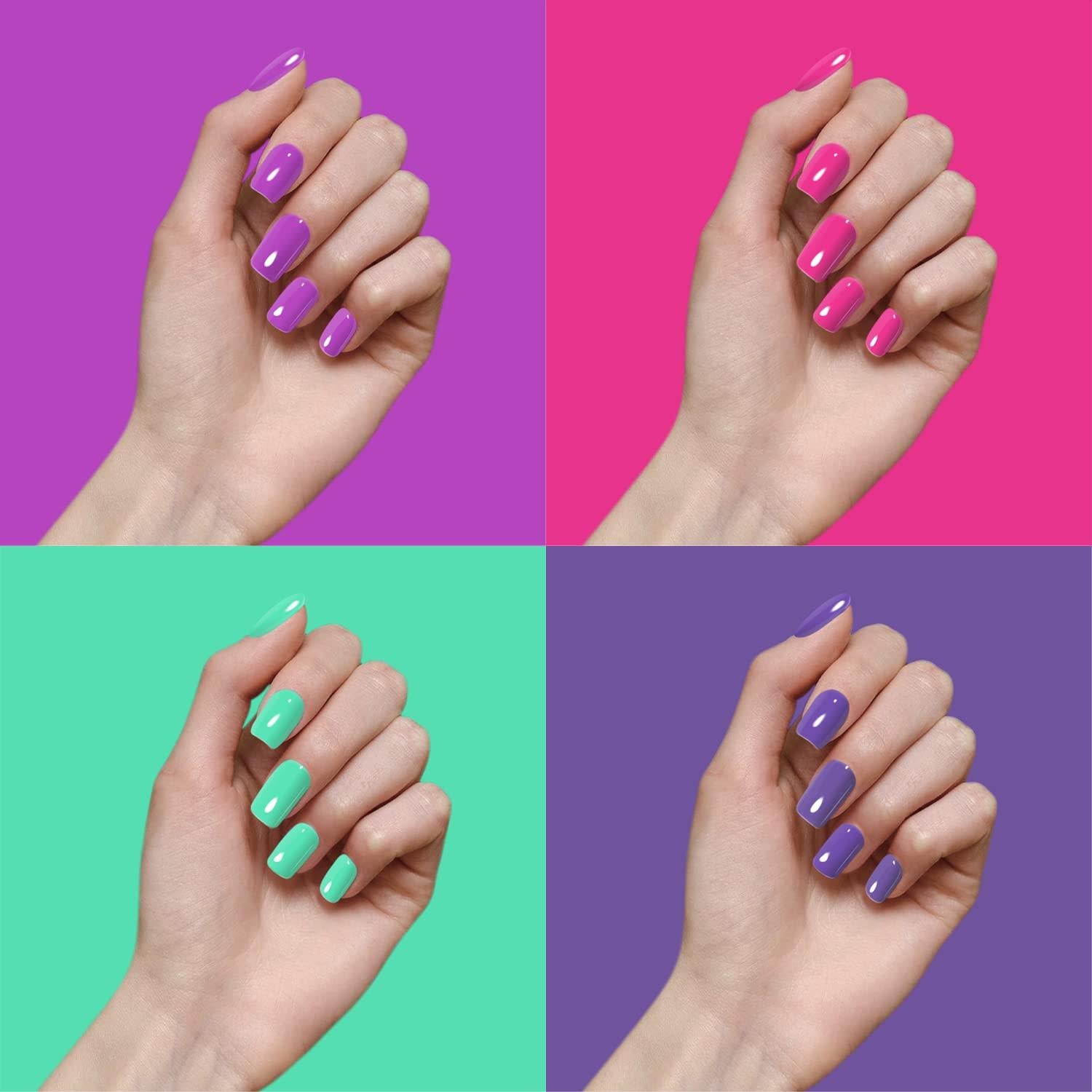 Set de Esmalte de Uñas en Gel Vishine 6 Colores 8ml