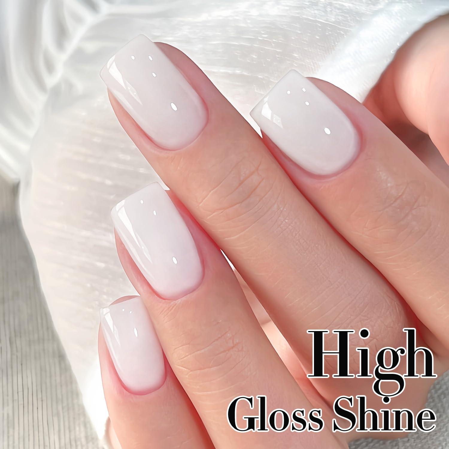 Esmalte de Uñas Gel Doble Ritmo 15ml Blanco Lechoso