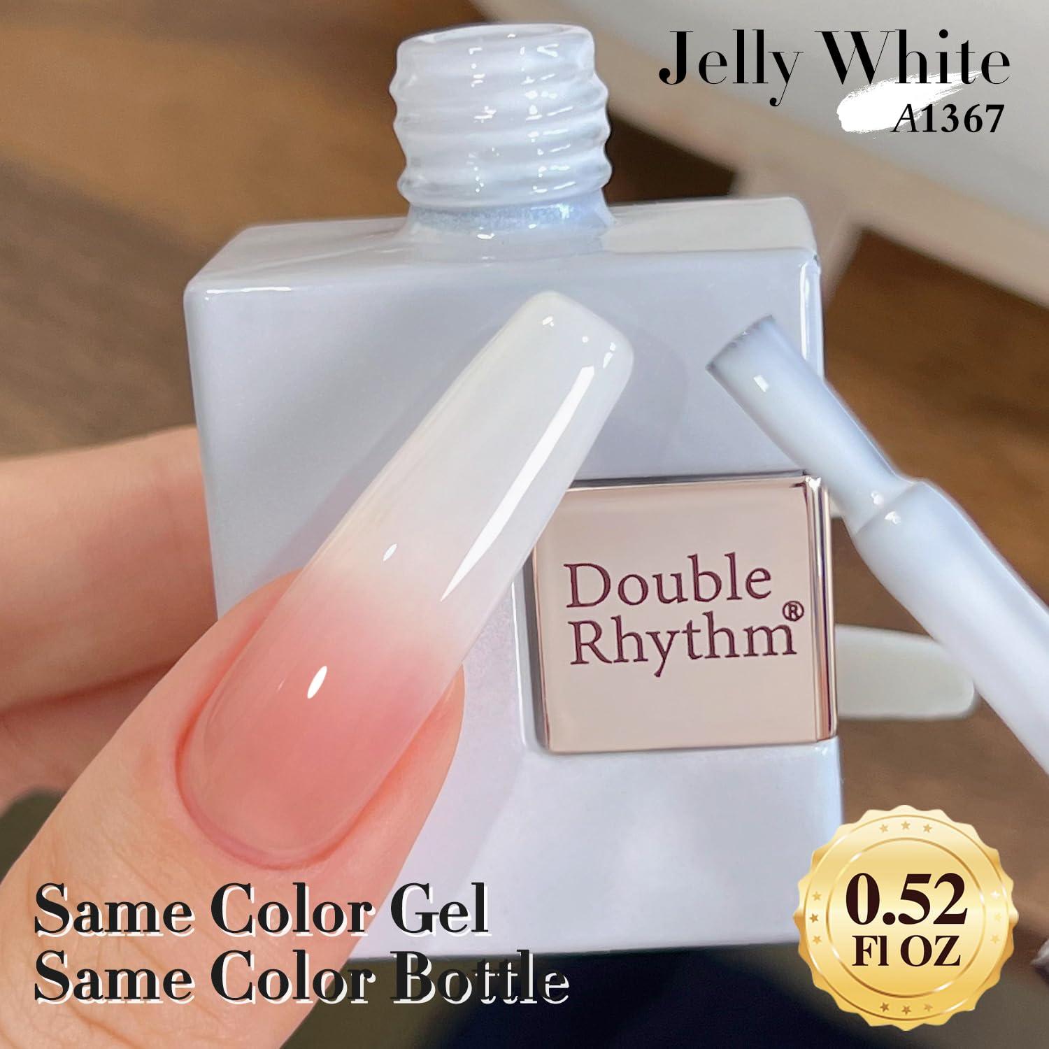 Esmalte de Uñas Gel Doble Ritmo 15ml Blanco Lechoso