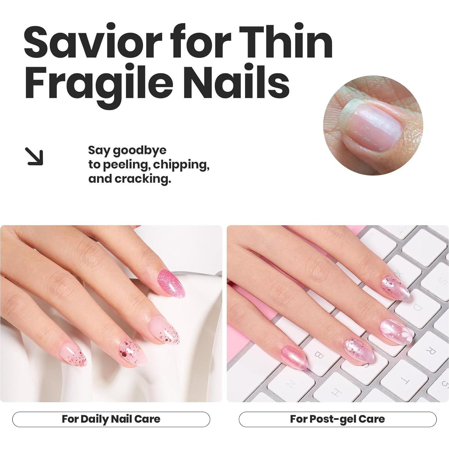 Set de Esmalte de Uñas Glitter Beetles - 6 Colores Secado Rápido