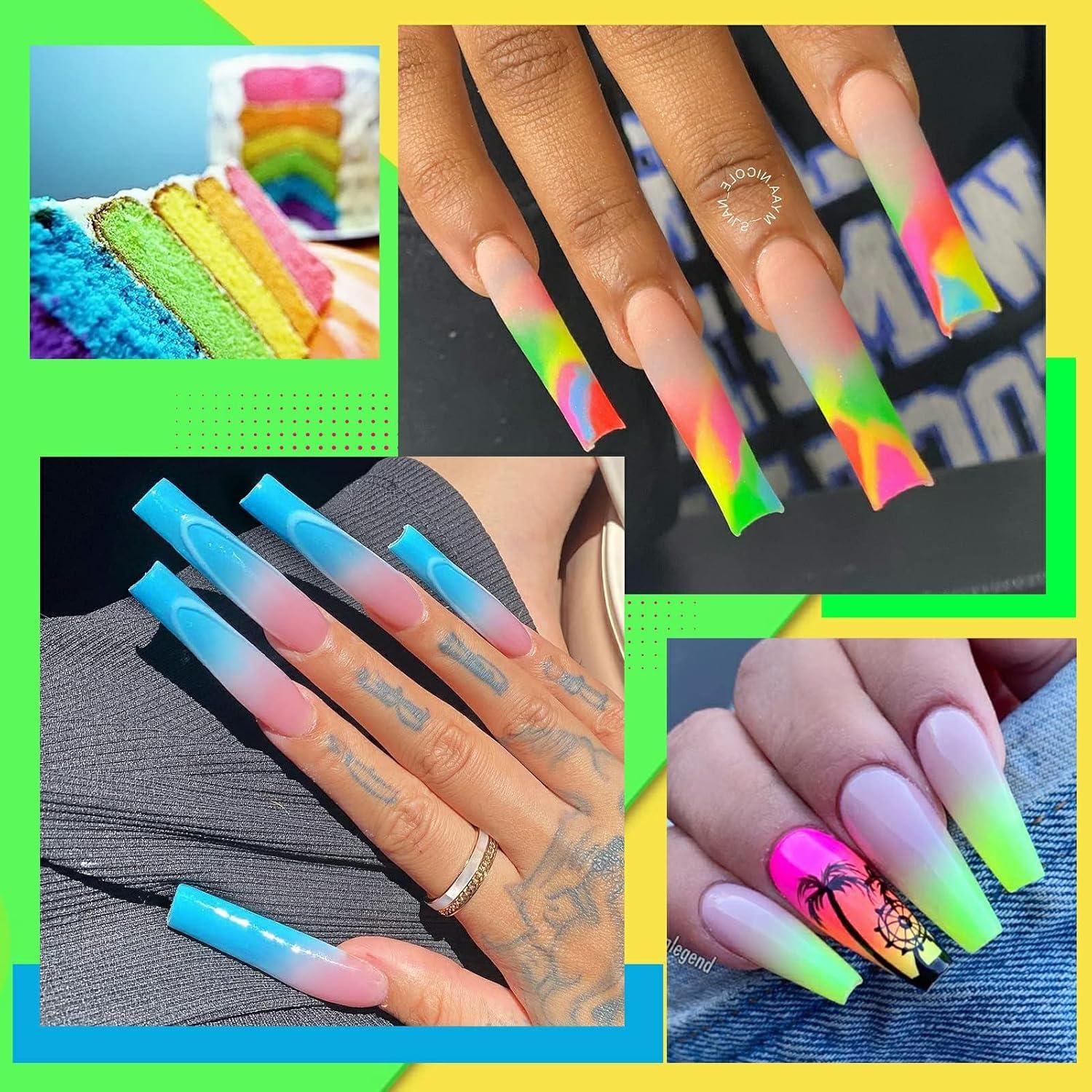 Set de Gel de Uñas Poliéster Neón UR SUGAR - 6 Colores