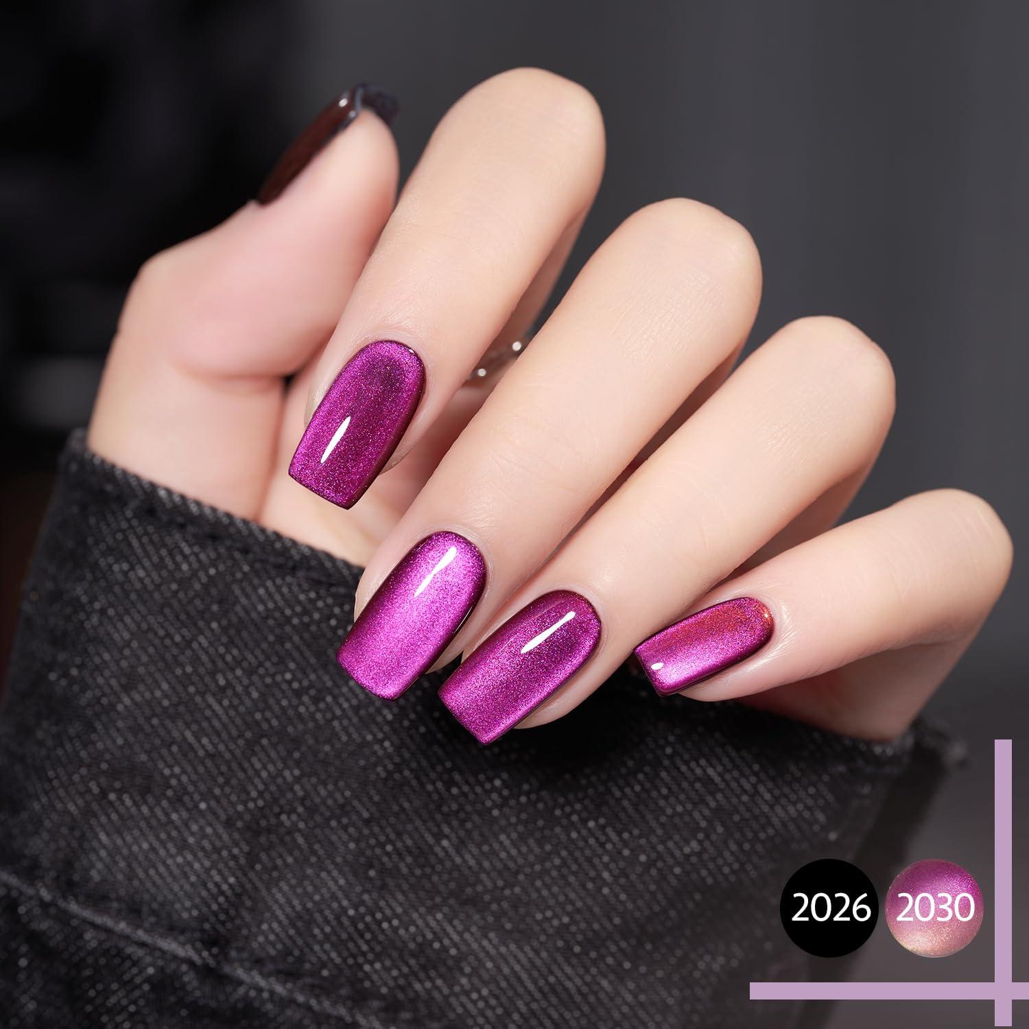 Esmalte de Uñas Gel Ojo de Gato GAOY 16ml Baya Exótica