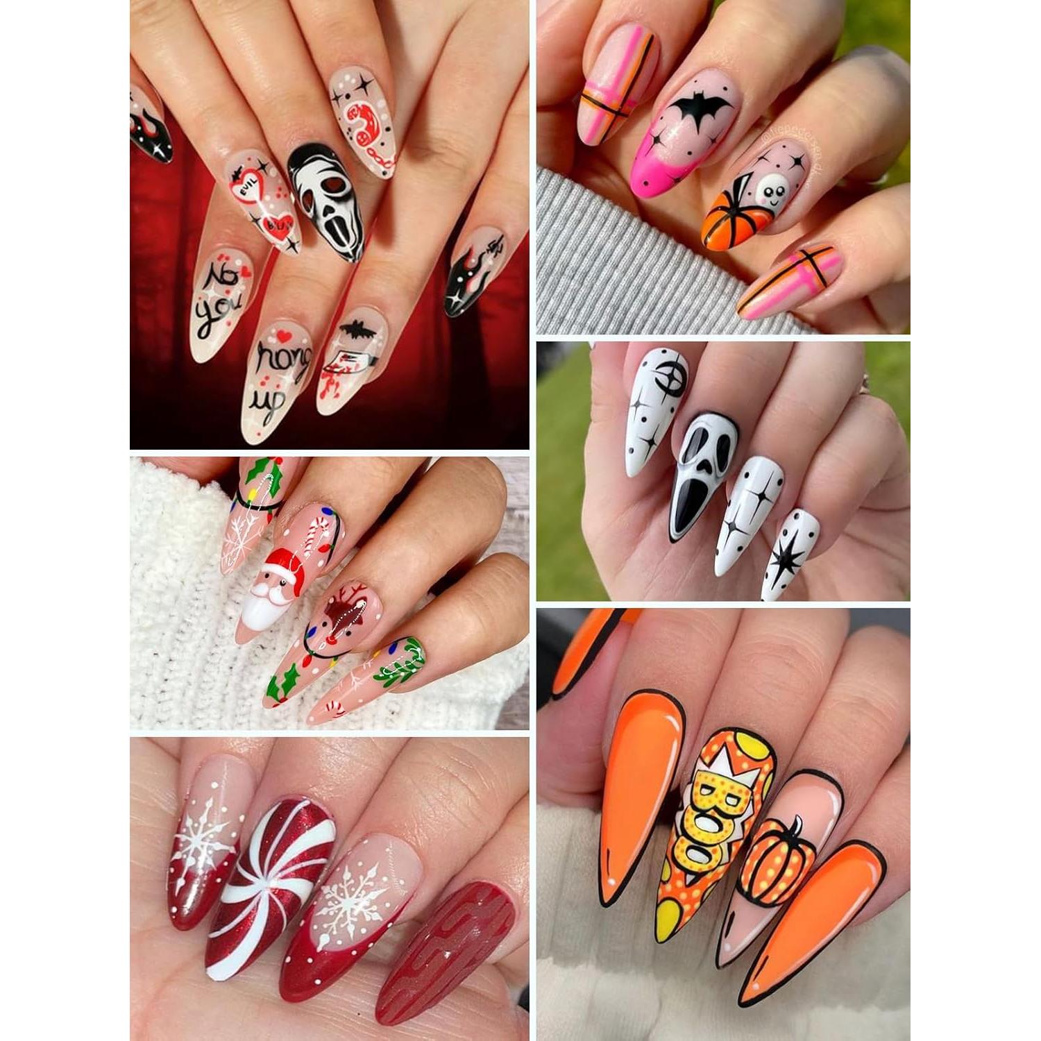 Conjunto de 12 Lápices de Arte para Uñas EBANKU 0.7MM