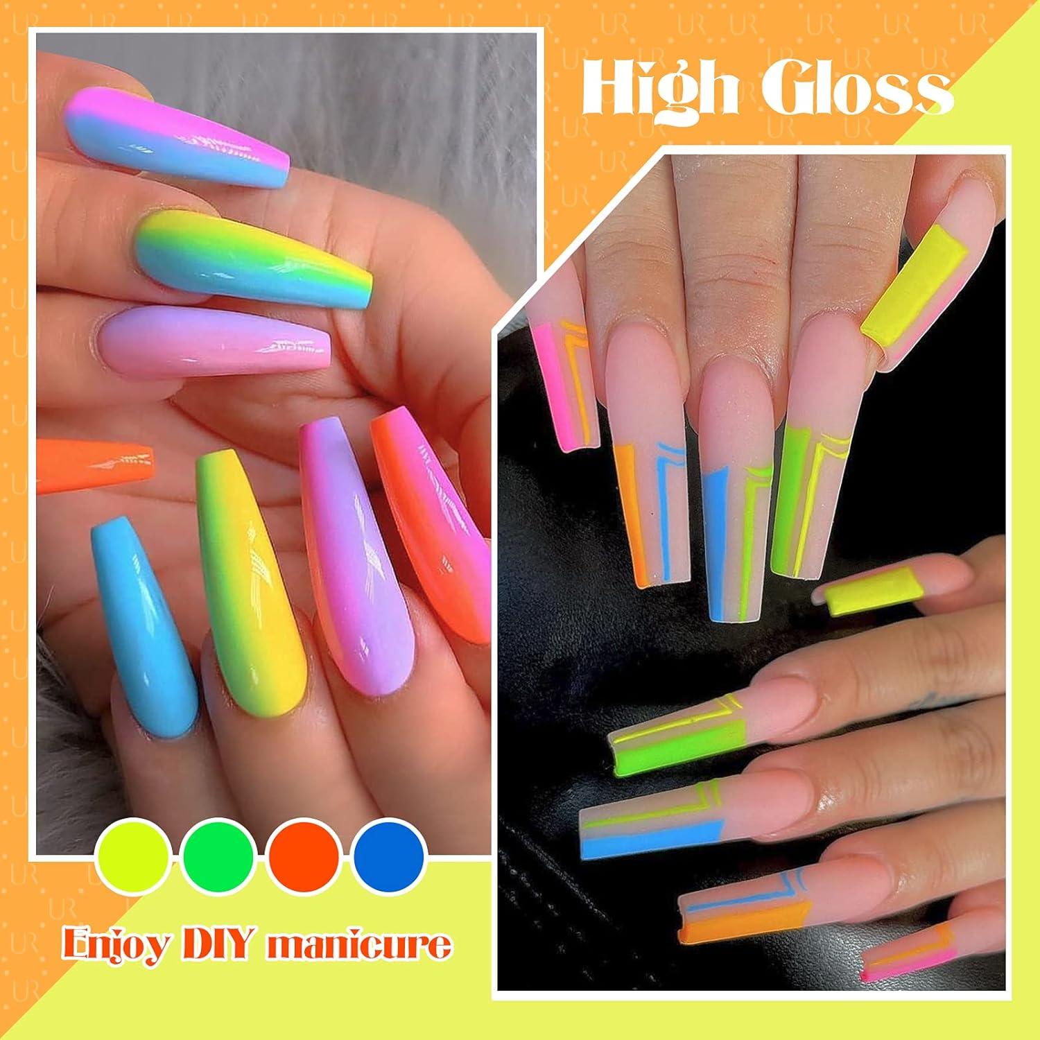 Set de Esmalte de Uñas en Gel Neón UR SUGAR - 6 Colores