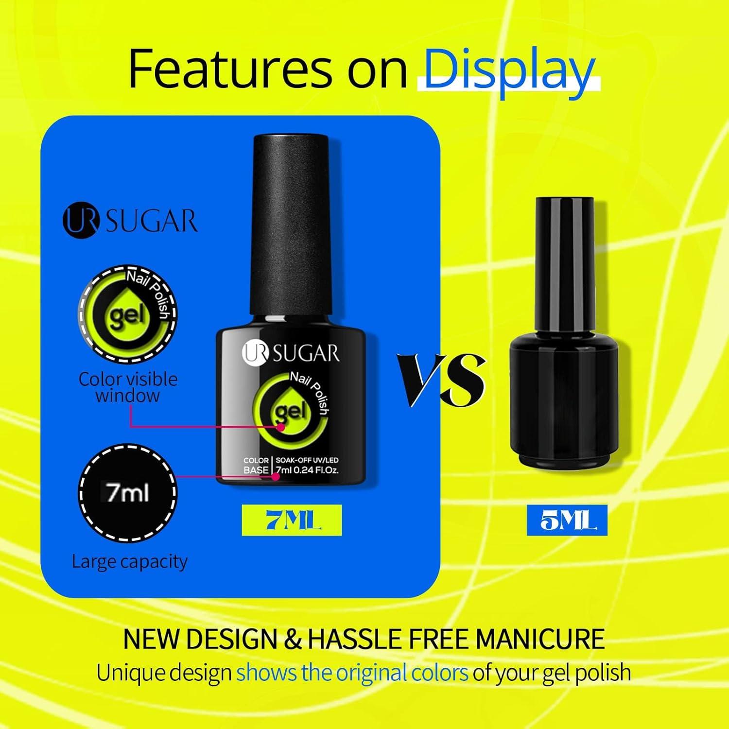 Set de Esmalte de Uñas en Gel Neón UR SUGAR - 6 Colores