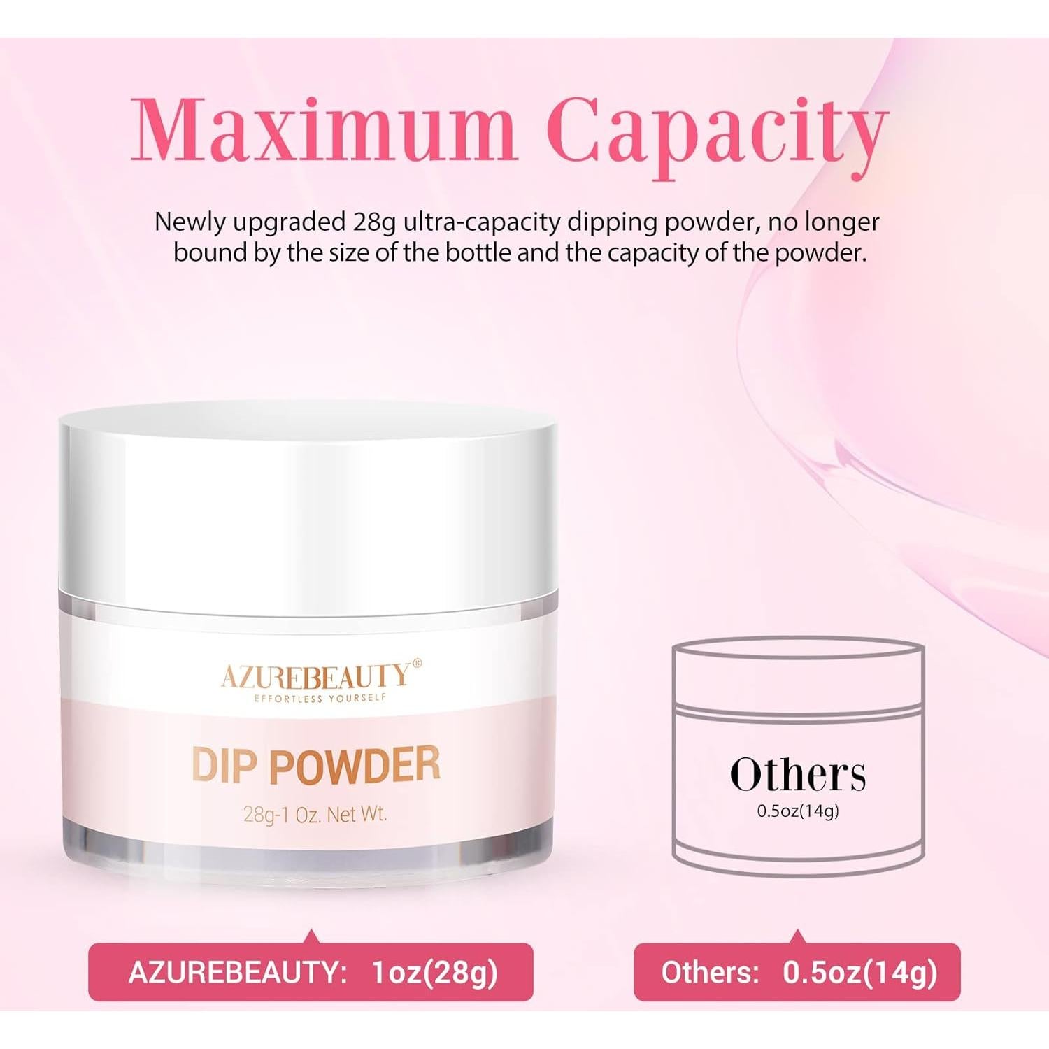 Kit de Reparación de Uñas AZUREBEAUTY - Polvo 28g, Pegamento 10ml