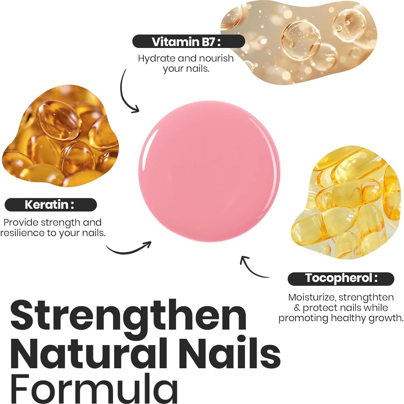 Set de Esmalte de Uñas Beetles 6 Colores Secado Rápido