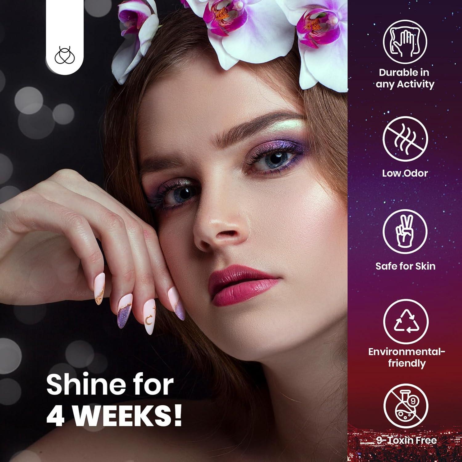 Set de Esmalte de Uñas Gel Ojo de Gato Beetles 6 Colores