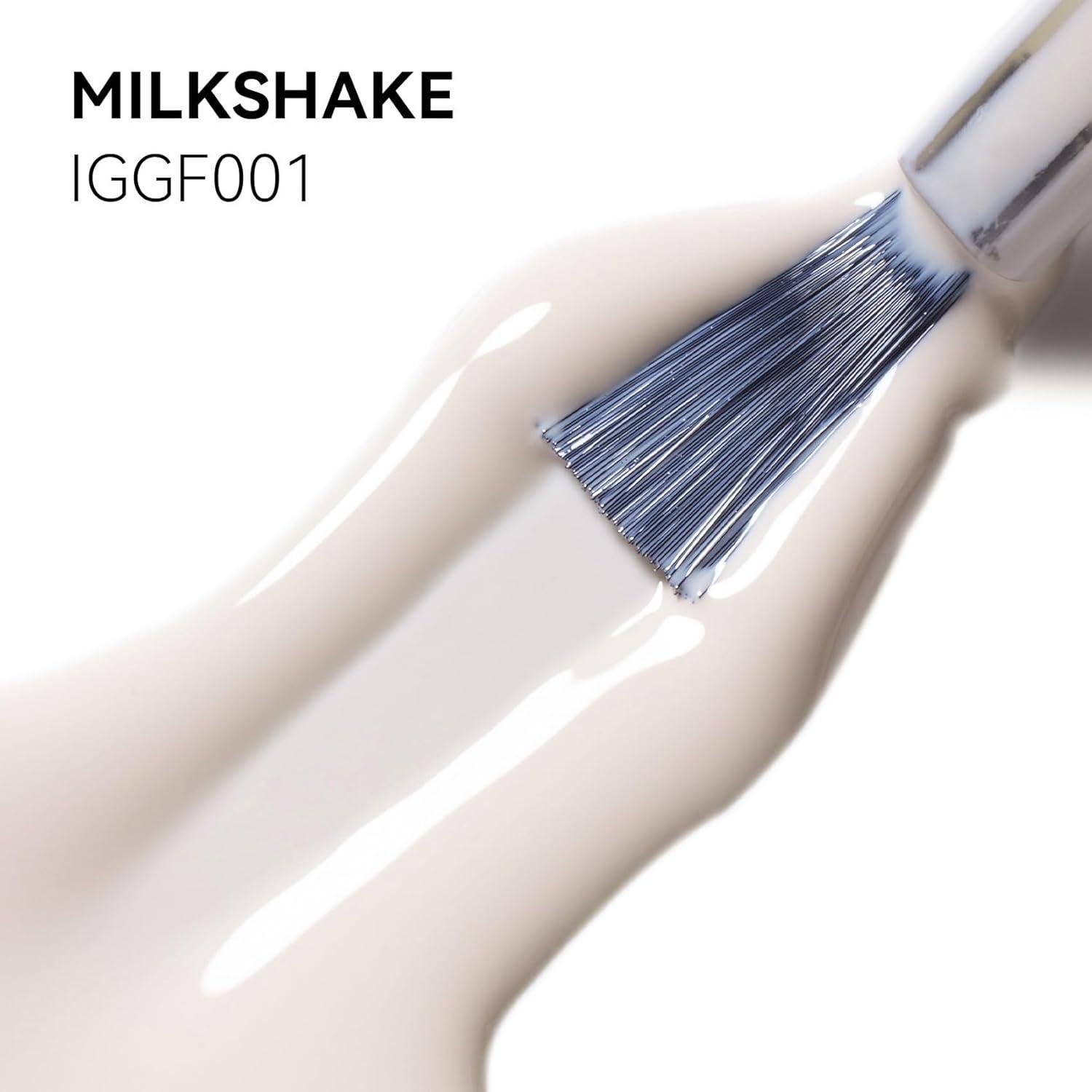 Esmalte de Uñas en Gel MEGIOR Milkshake 15ml Blanco Lechoso