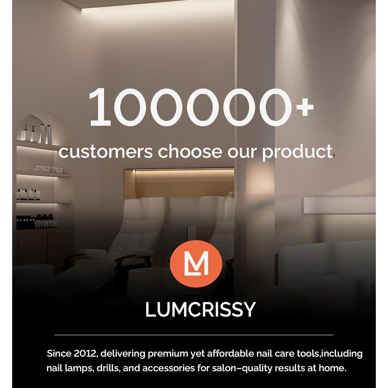 Taladro de Uñas Eléctrico Lumcrissy Rosa 35000 RPM Recargable