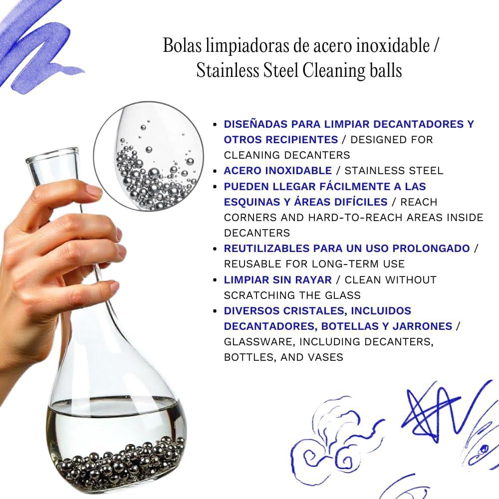 Bolas de Mezcla de Pintura Hartem - Acero Inoxidable 5 mm, 250 pcs