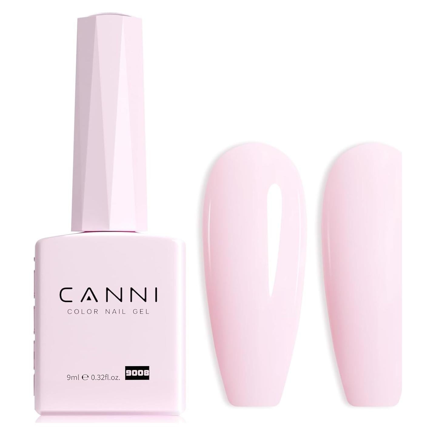 Esmalte de Uñas en Gel CANNI Rosa Claro 9ml - Alta Duración