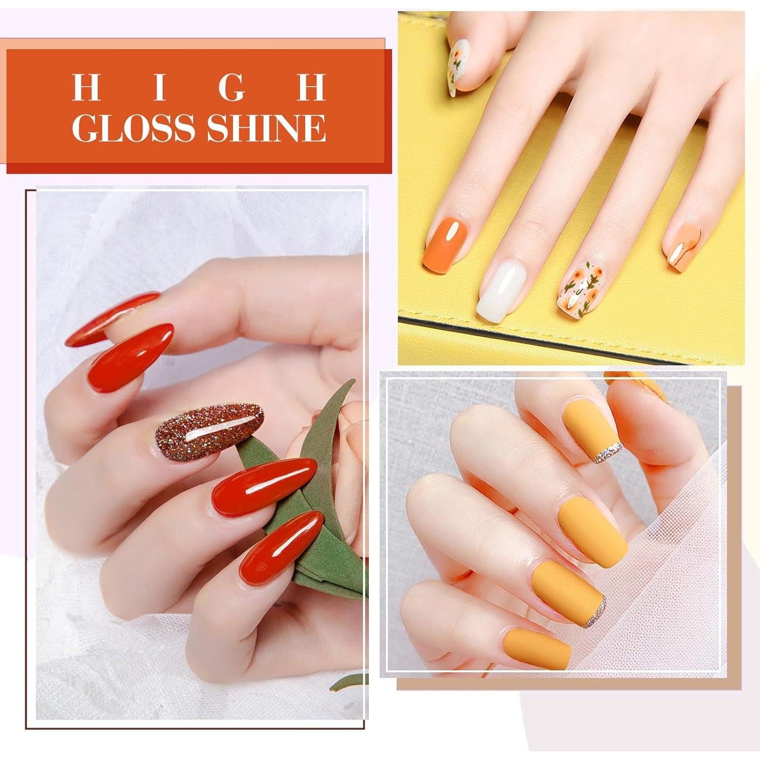 Set de Esmalte de Uñas Gel CANNI 6Pcs 9ml Otoño Colores