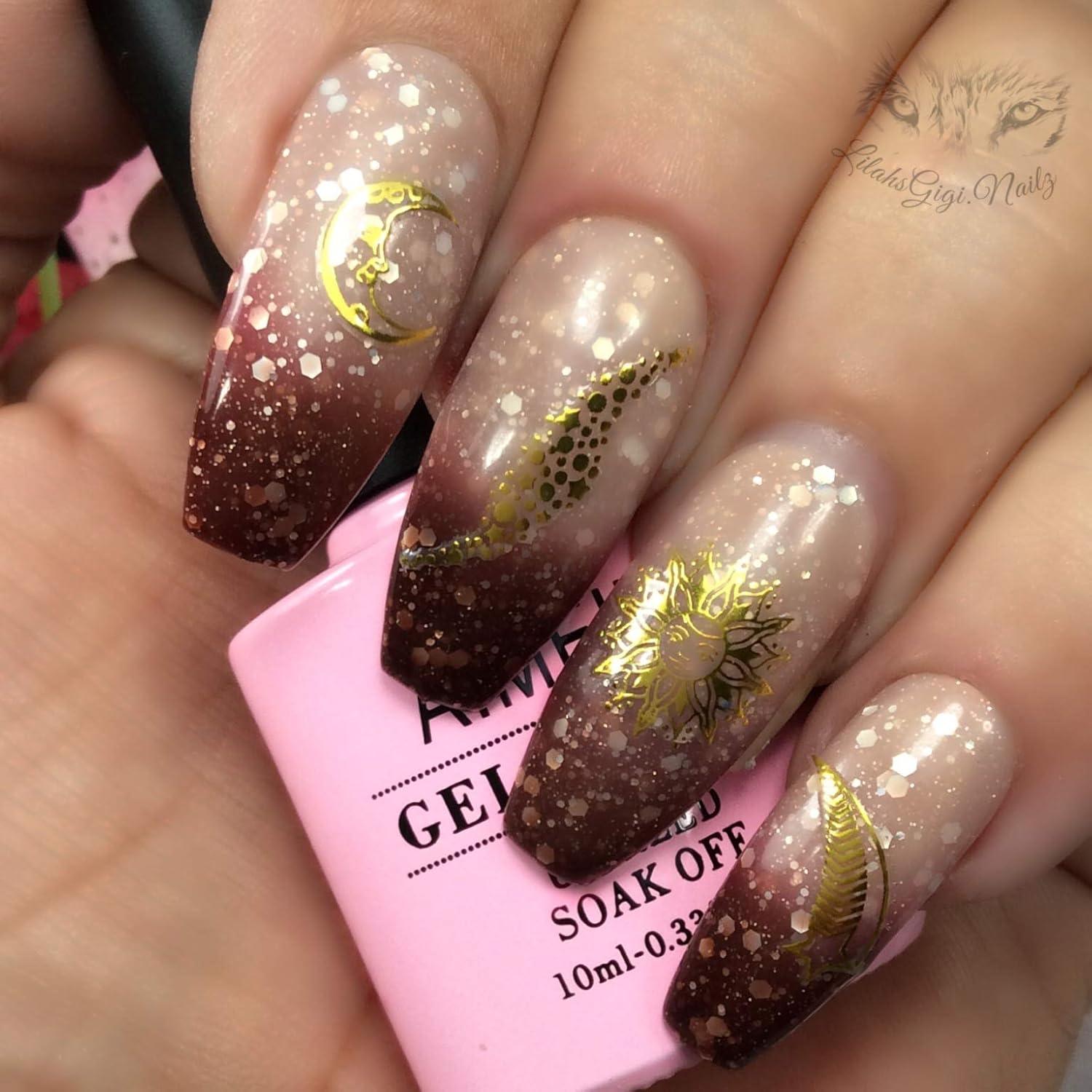 Esmalte de Uñas Gel AIMEILI Cambiante Chocolate 10ml