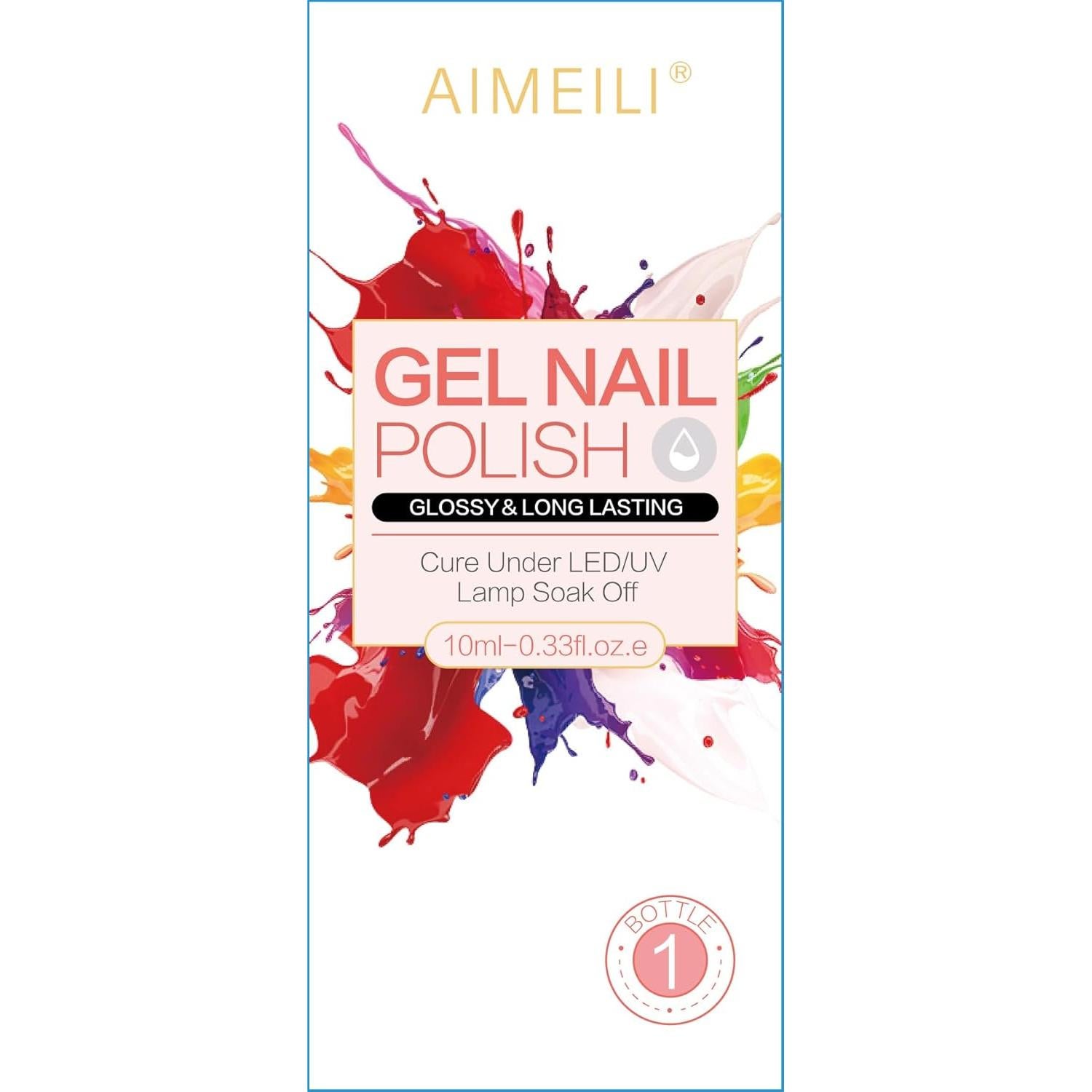 Esmalte de Uñas Gel AIMEILI Cambiante Chocolate 10ml
