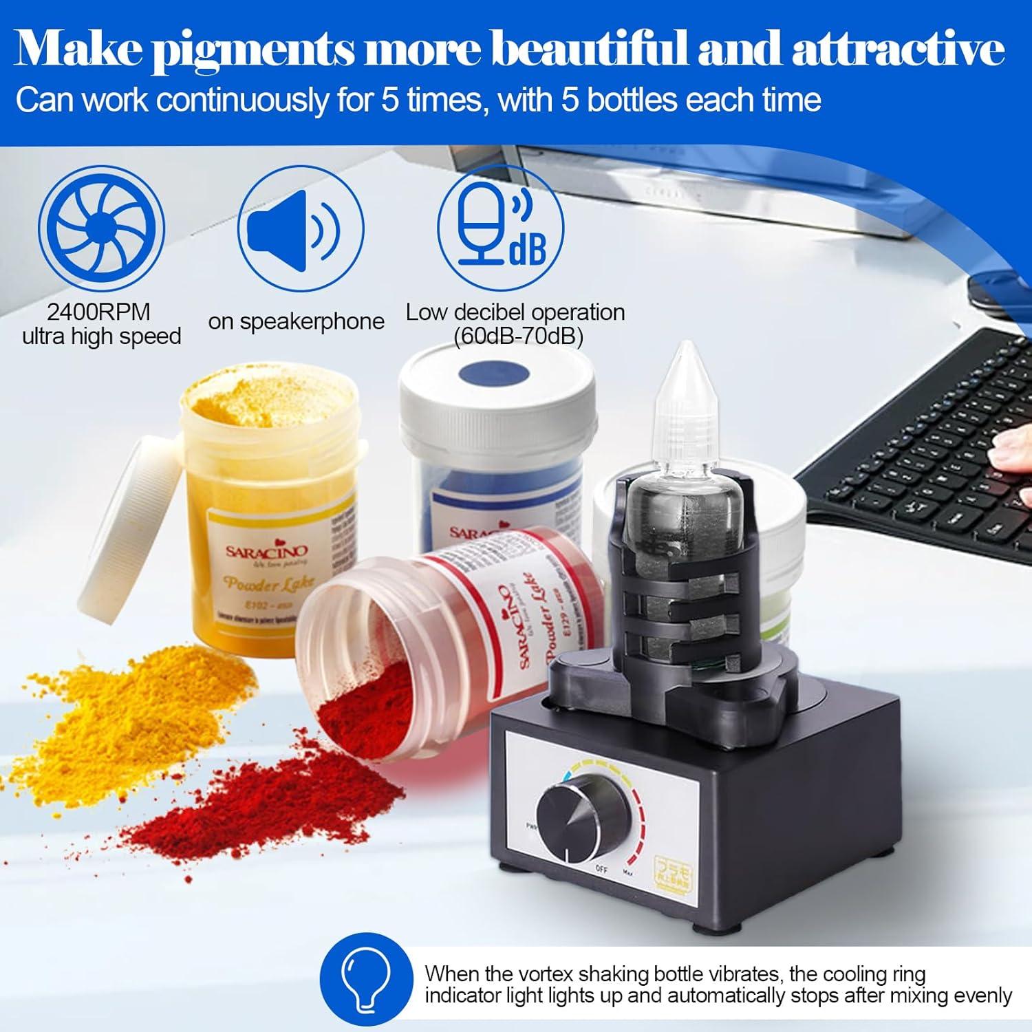 Mezclador de Pintura Eléctrico BINGOX Vortex 300-2400RPM USB-C