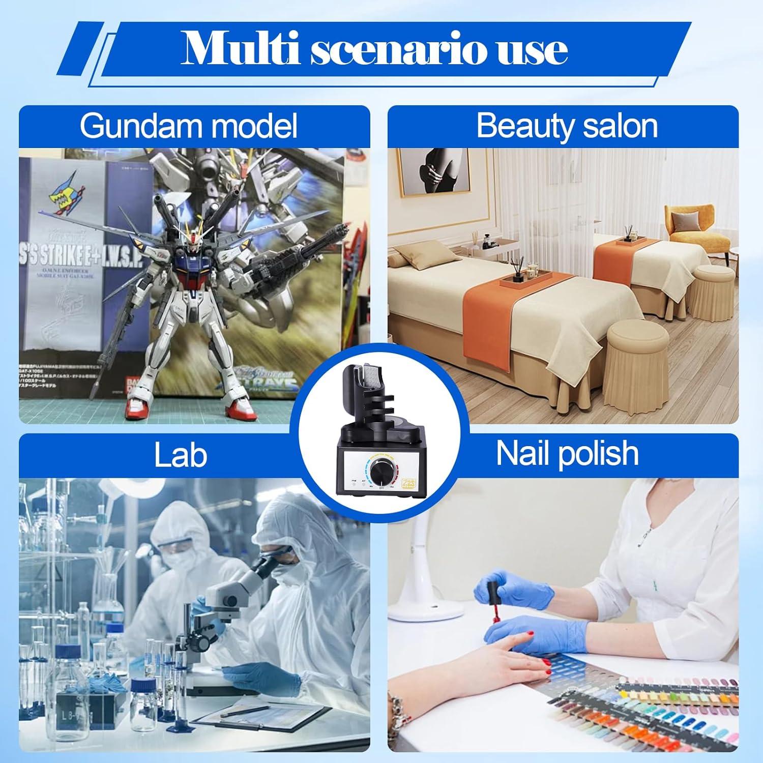 Mezclador de Pintura Eléctrico BINGOX Vortex 300-2400RPM USB-C