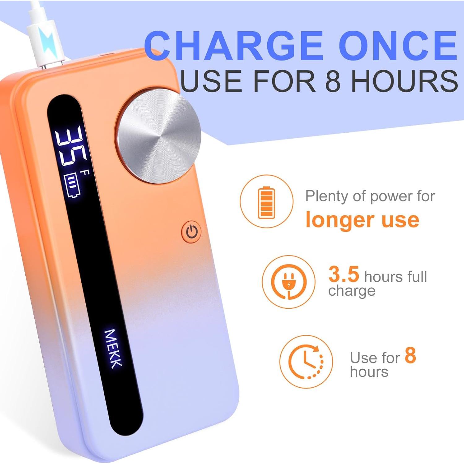 Taladro de Uñas Eléctrico MEKK 35000RPM con 12 Piezas