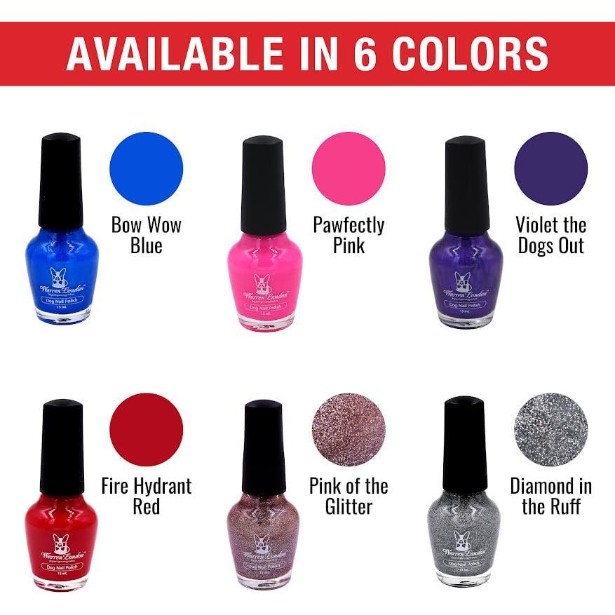 Esmalte de Uñas para Perros Warren London Rosa Perfecto 14.79 ml