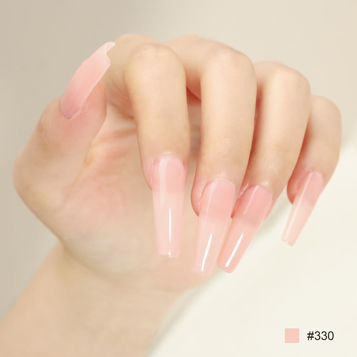 Esmalte de Uñas Gel FZANEST Rosa Nude 15ml Translúcido