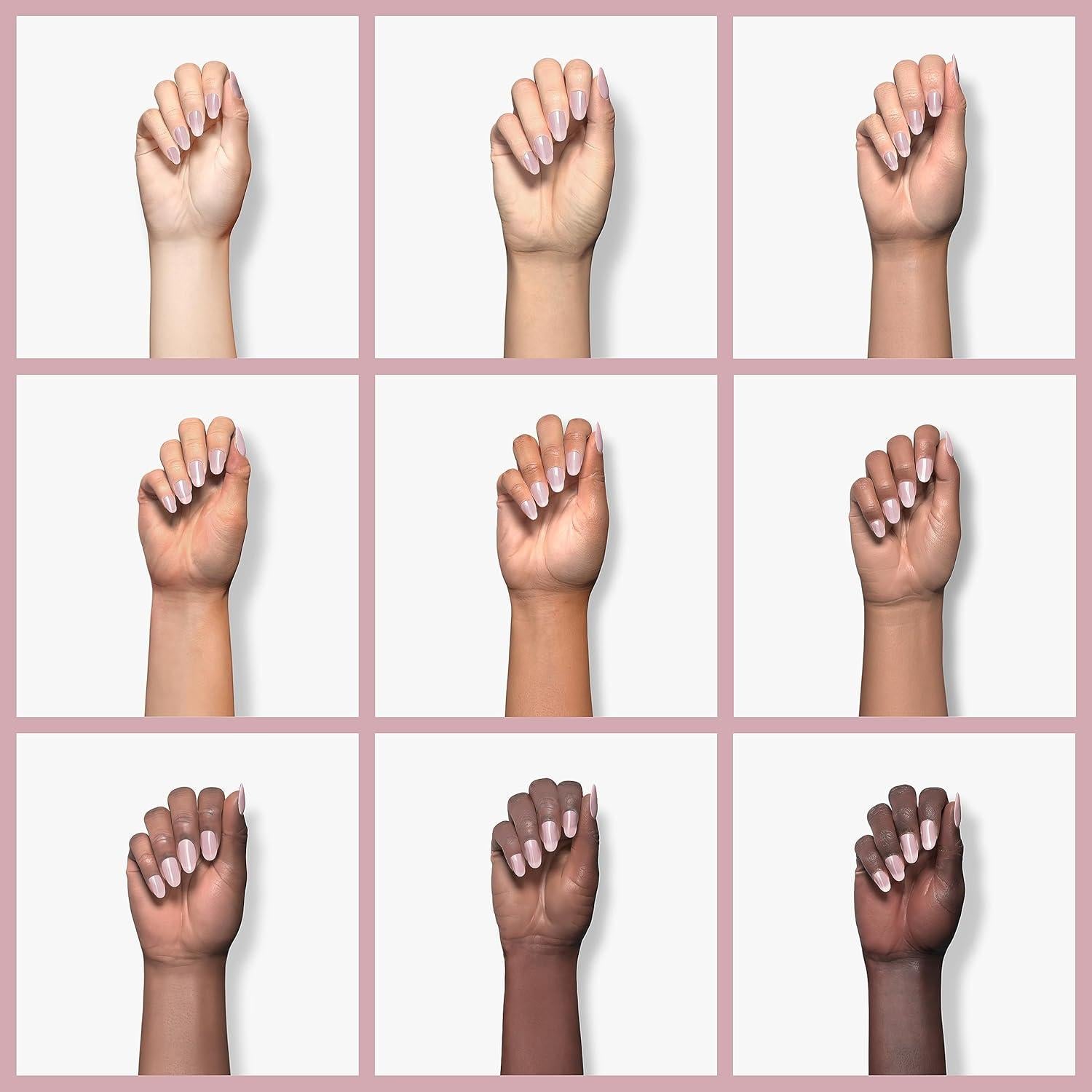 Esmalte de Uñas Gel FZANEST Rosa Nude 15ml Translúcido