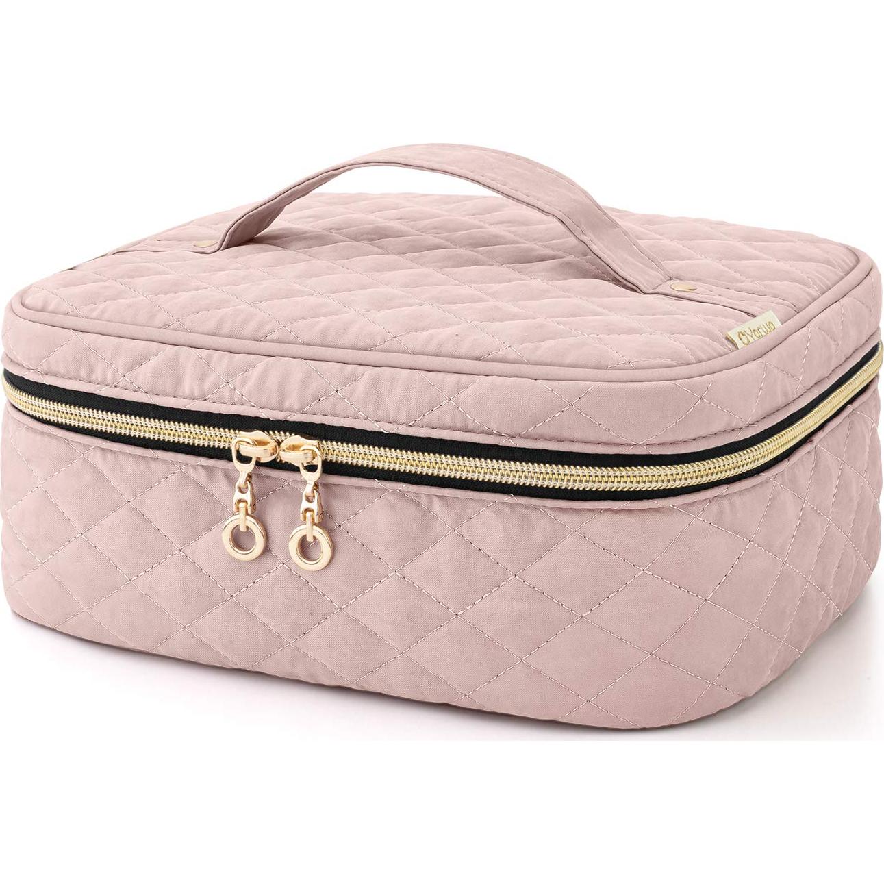 Bolsa de Transporte para Esmalte de Uñas YARWO Rosa 24 Botellas