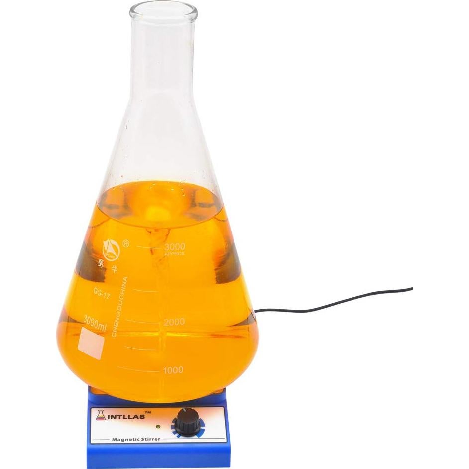 Agitador Magnético INTLLAB MS-500P-SET 3000ml 0-3000rpm