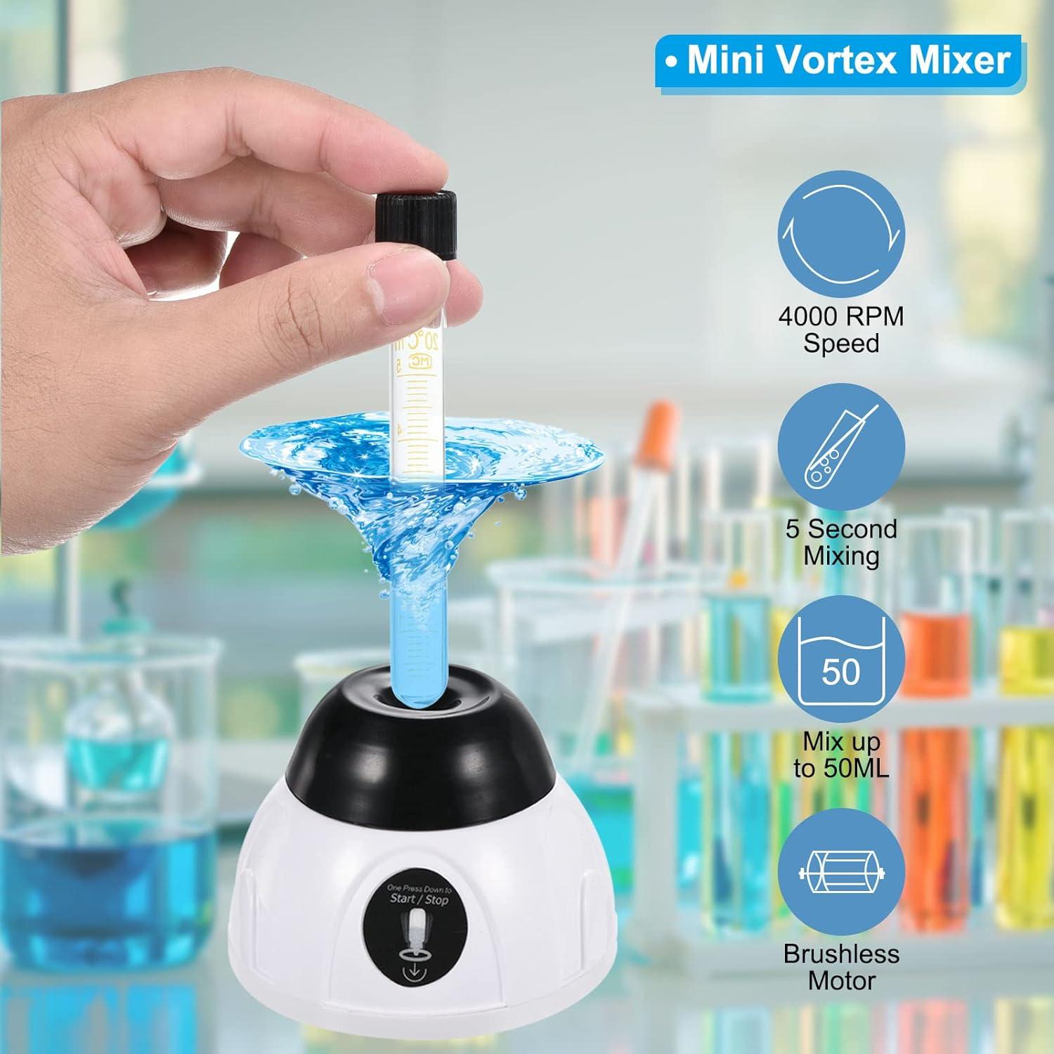 Mezclador Mini Vortex PATIKIL 4000RPM para Pintura y Esmalte
