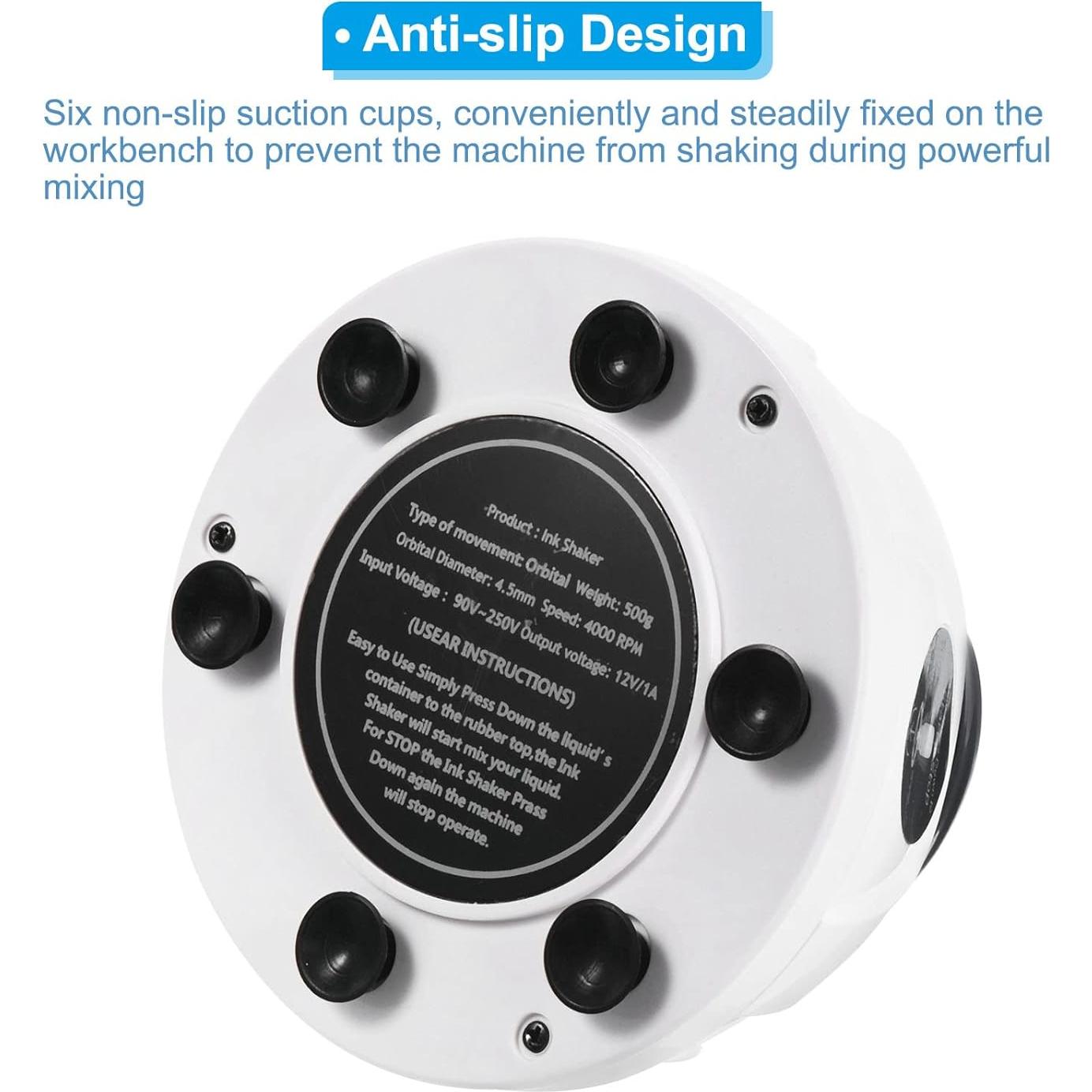 Mezclador Mini Vortex PATIKIL 4000RPM para Pintura y Esmalte