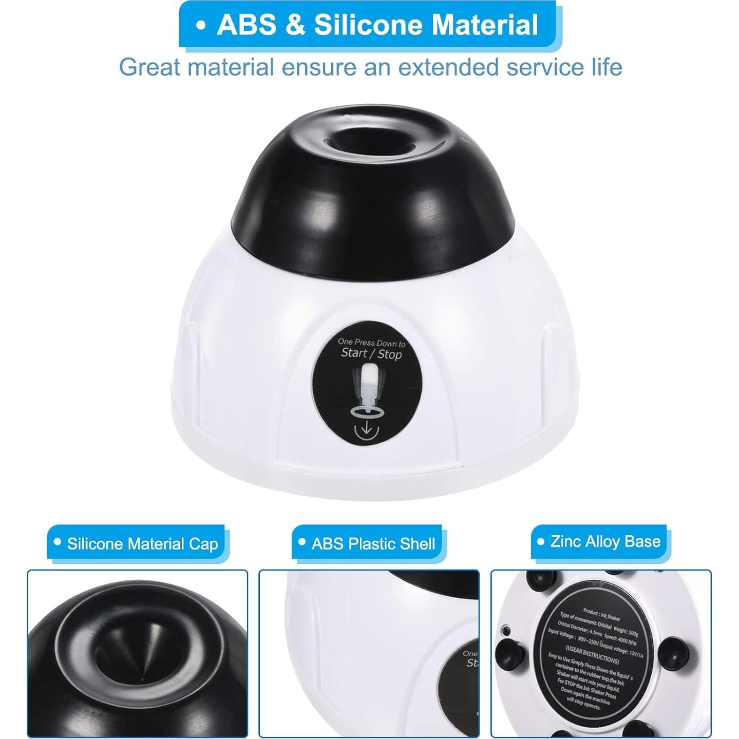 Mezclador Mini Vortex PATIKIL 4000RPM para Pintura y Esmalte