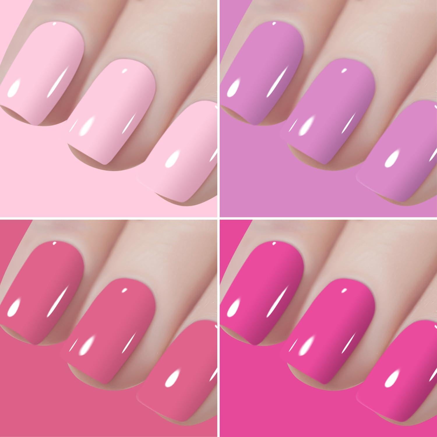 Set de Esmalte de Uñas en Gel Vishine - 45 Colores 8ml