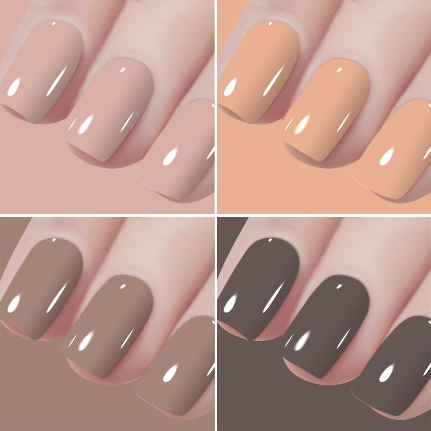 Set de Esmalte de Uñas en Gel Vishine - 45 Colores 8ml