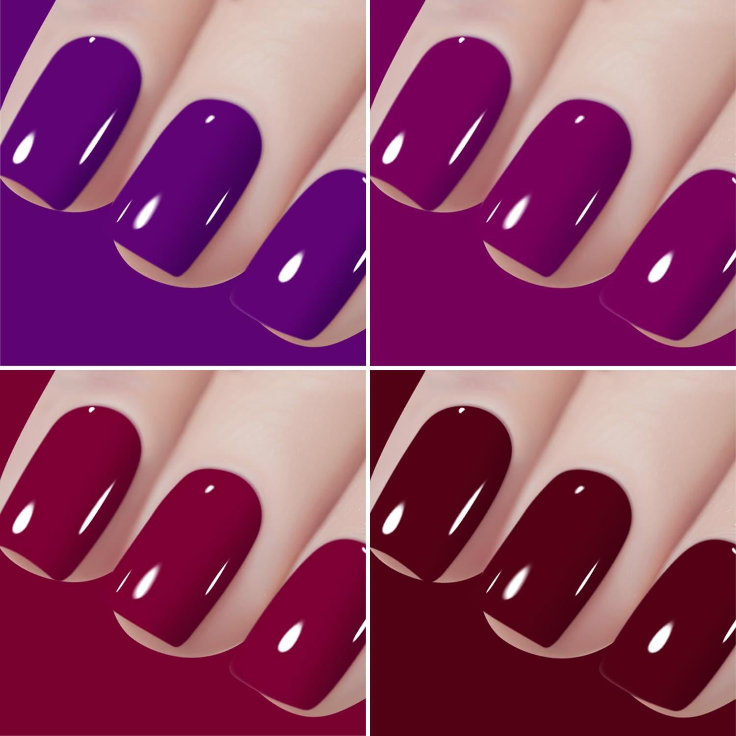 Set de Esmalte de Uñas en Gel Vishine - 45 Colores 8ml