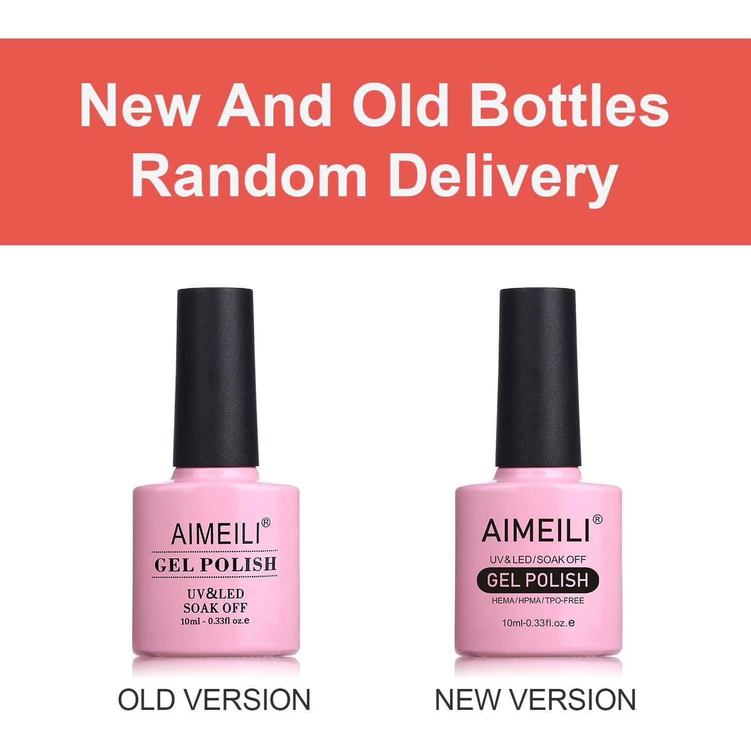 Esmalte de Uñas AIMEILI Rojo Brillante 10ml - Sin HEMA