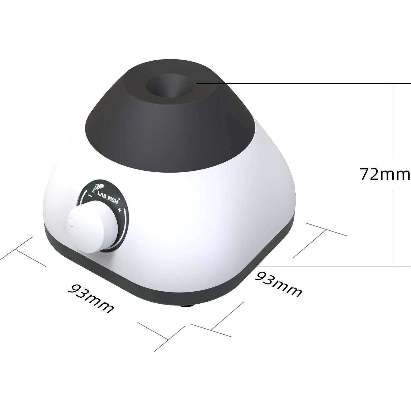 Mezclador Vortex LAB FISH Mini 0-3000 RPM para Laboratorio