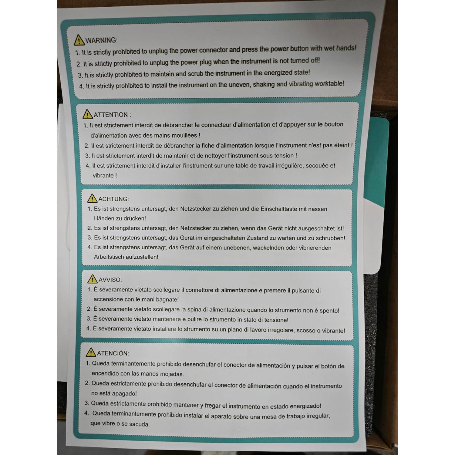 Mezclador Vortex LAB FISH Mini 0-3000 RPM para Laboratorio