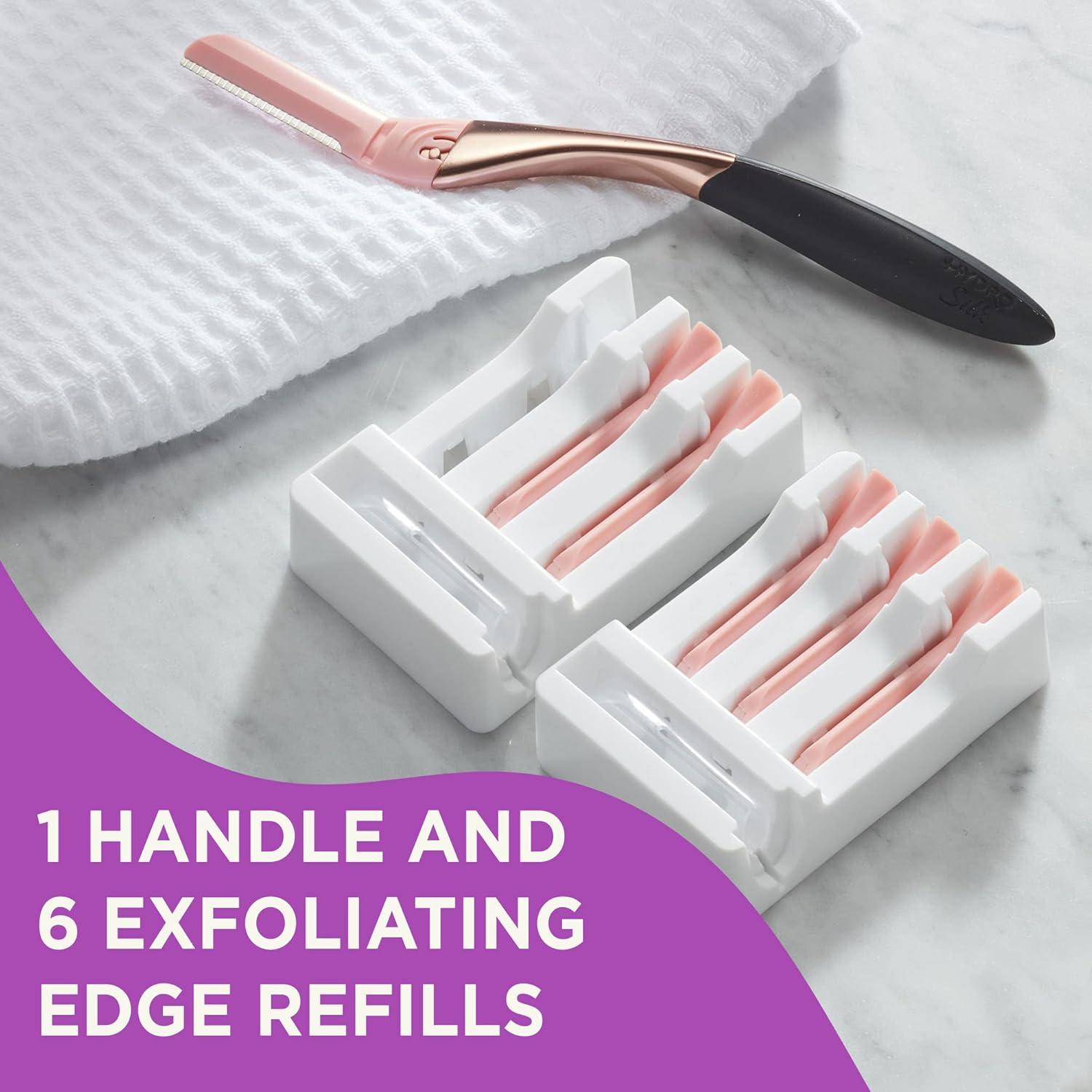 Afeitadora de Dermaplaning Schick Hydro Silk con 6 Repuestos