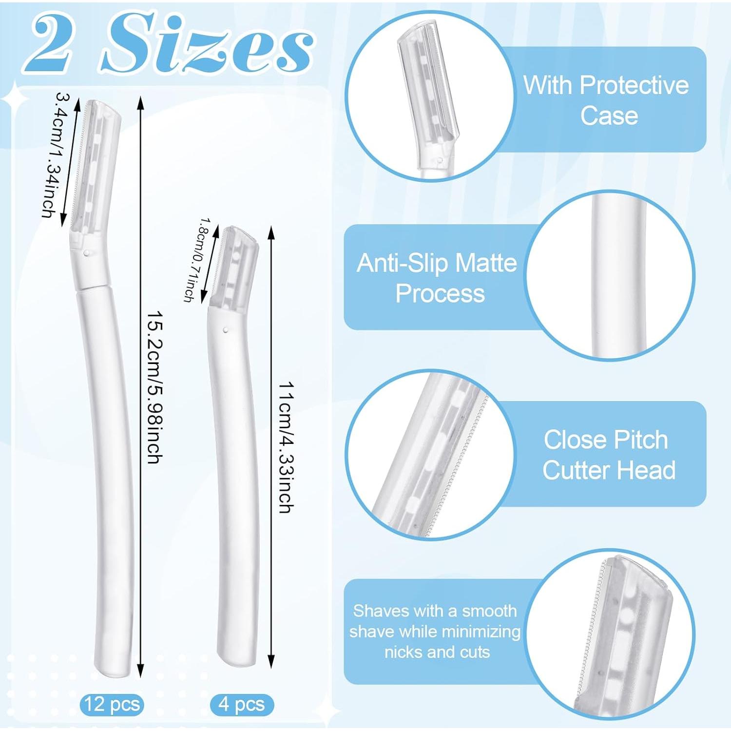 Rasuradora Dermaplane ProSuites 16 Piezas para Mujeres