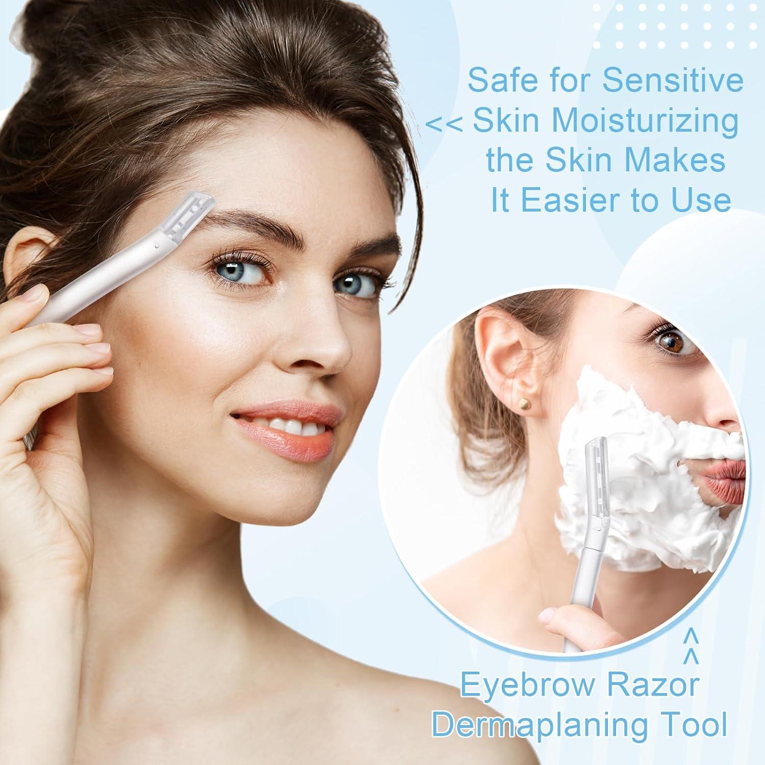 Rasuradora Dermaplane ProSuites 16 Piezas para Mujeres