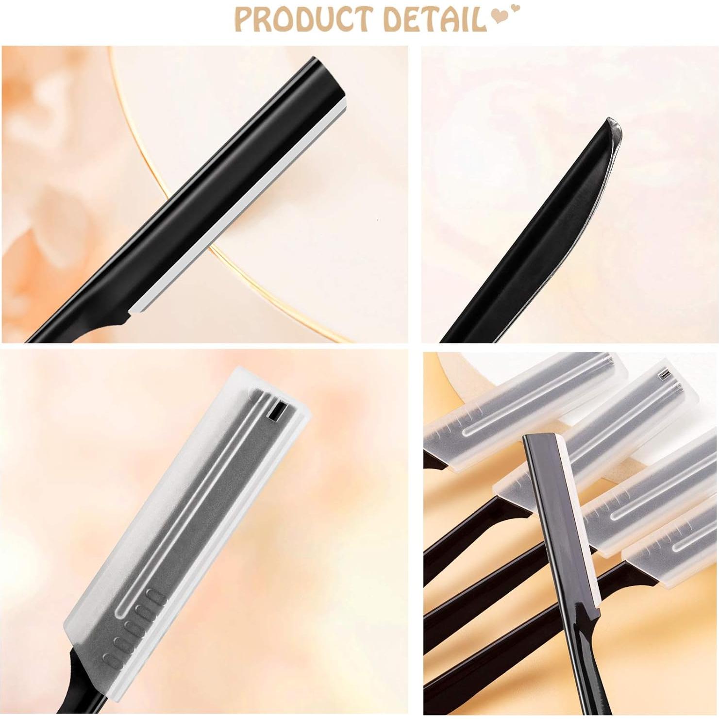 Razor de Cejas Miss Gorgeous - 10 Piezas, Afilado y Preciso