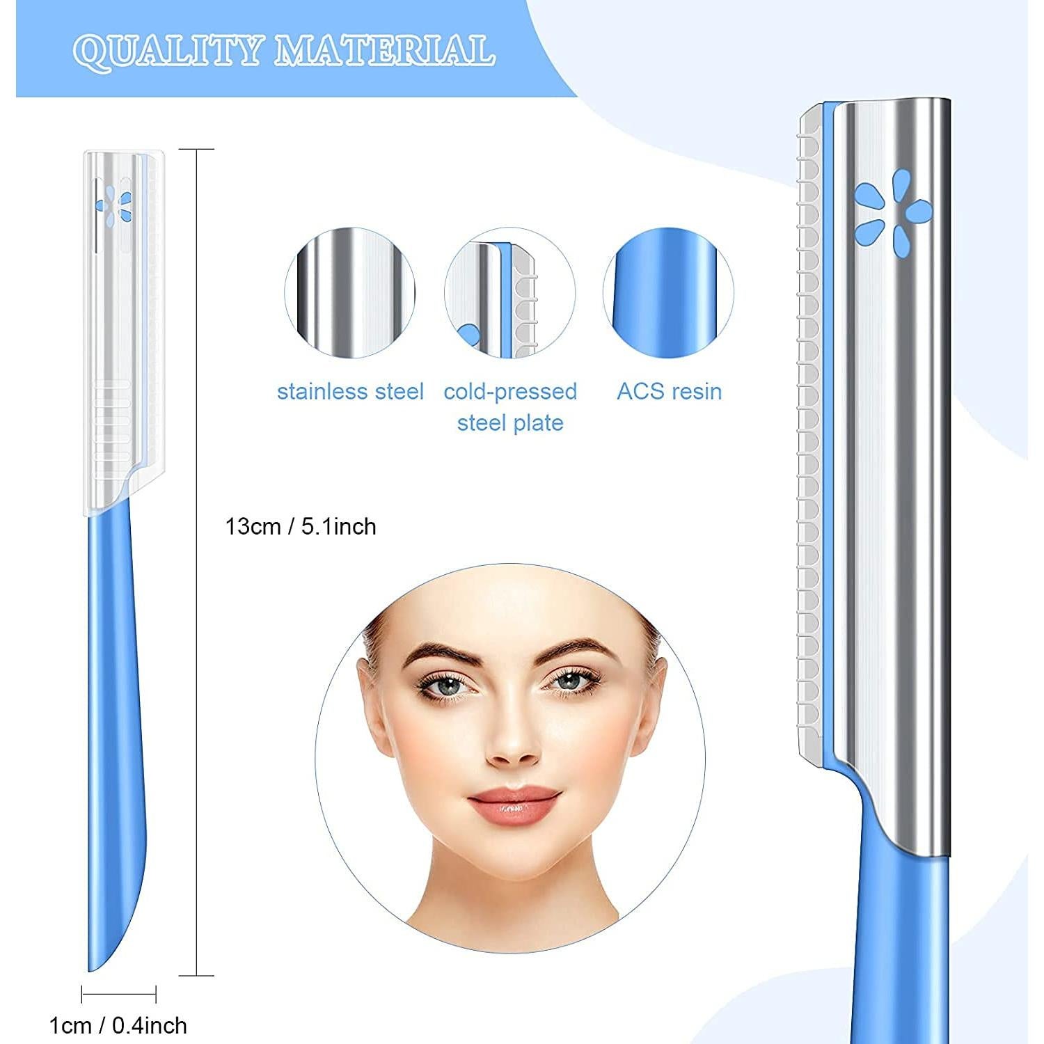 Rasuradora Facial para Mujeres - Removedor de Vello Fino