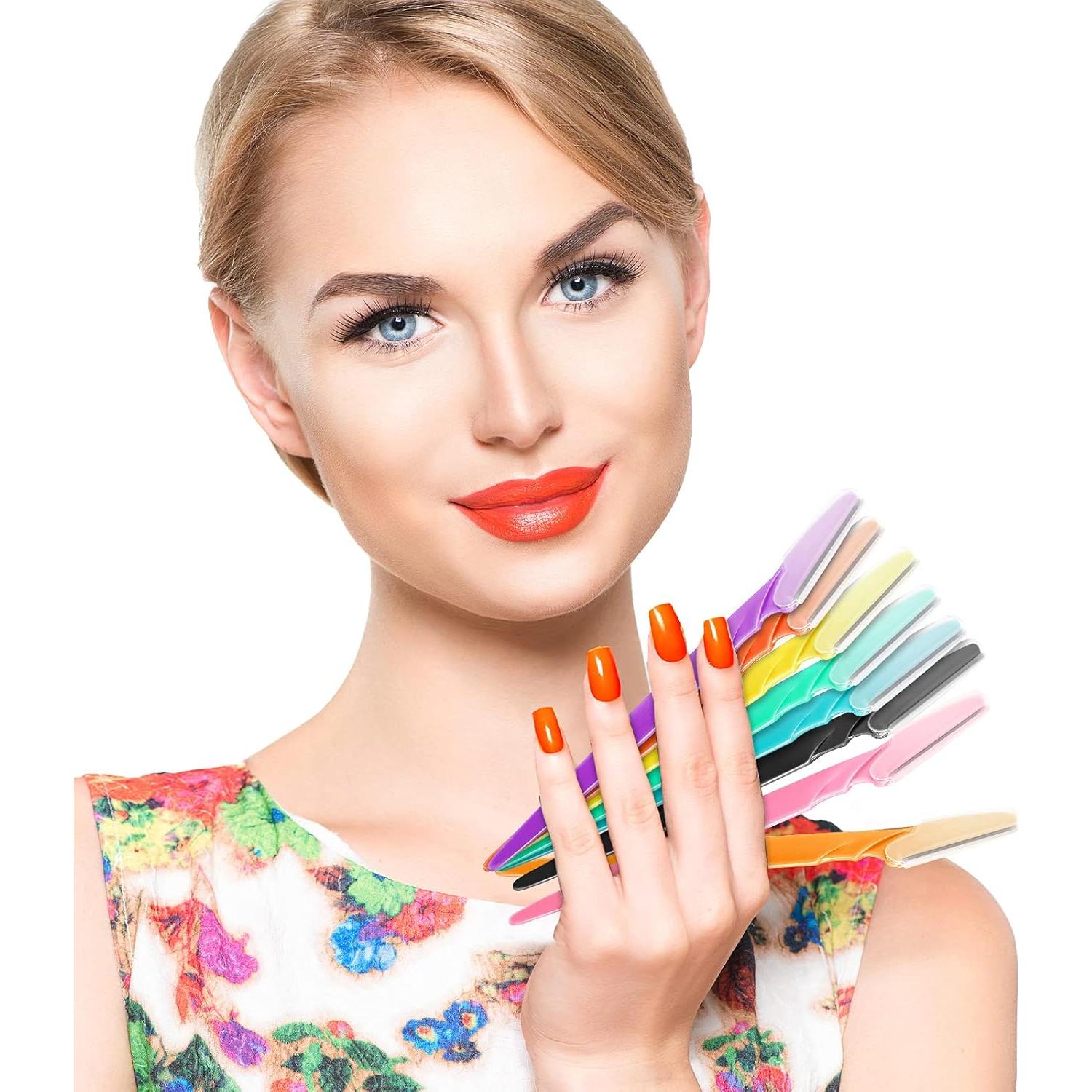 96 Cuchillas para Cejas Boao - Afeitadoras Faciales Mujeres