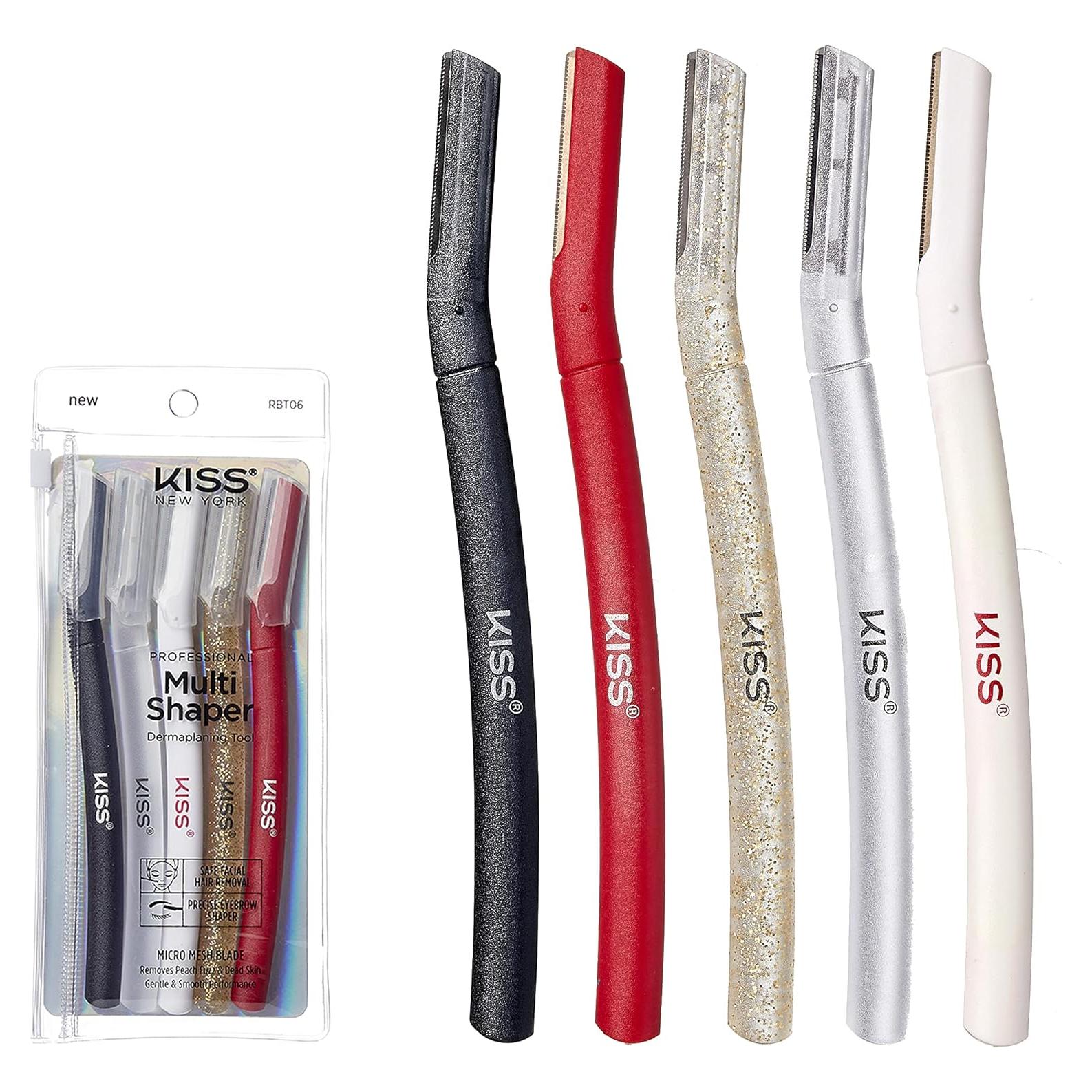 Rasuradora de Cejas Kiss New York - Paquete de 5 Unidades