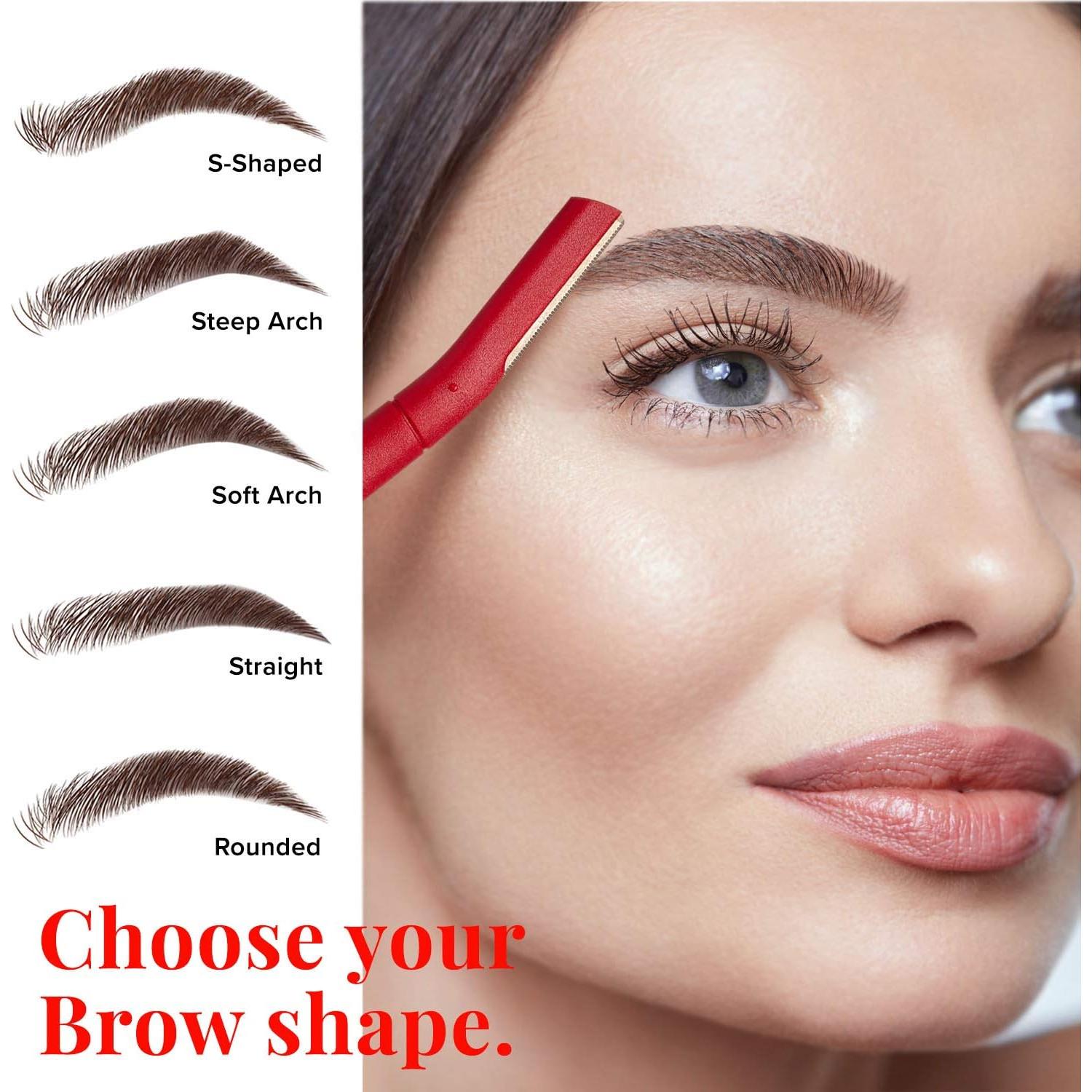 Rasuradora de Cejas Kiss New York - Paquete de 5 Unidades