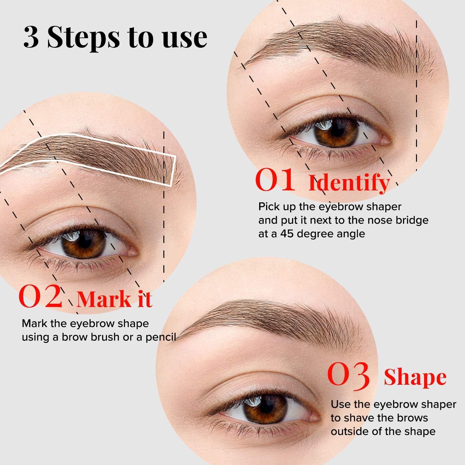 Rasuradora de Cejas Kiss New York - Paquete de 5 Unidades