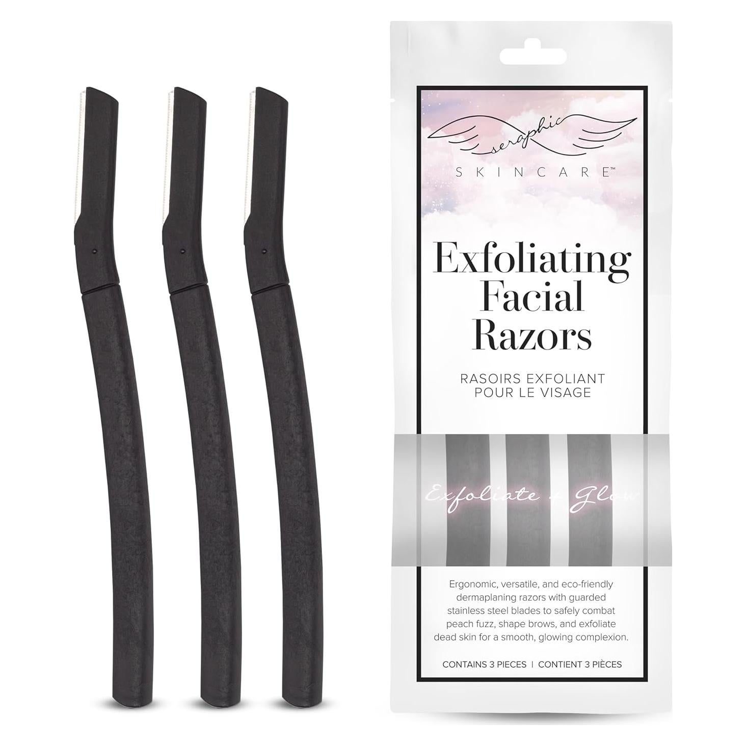 Cuchillas Exfoliantes Seraphic Skincare - 3 Piezas para Dermaplaning