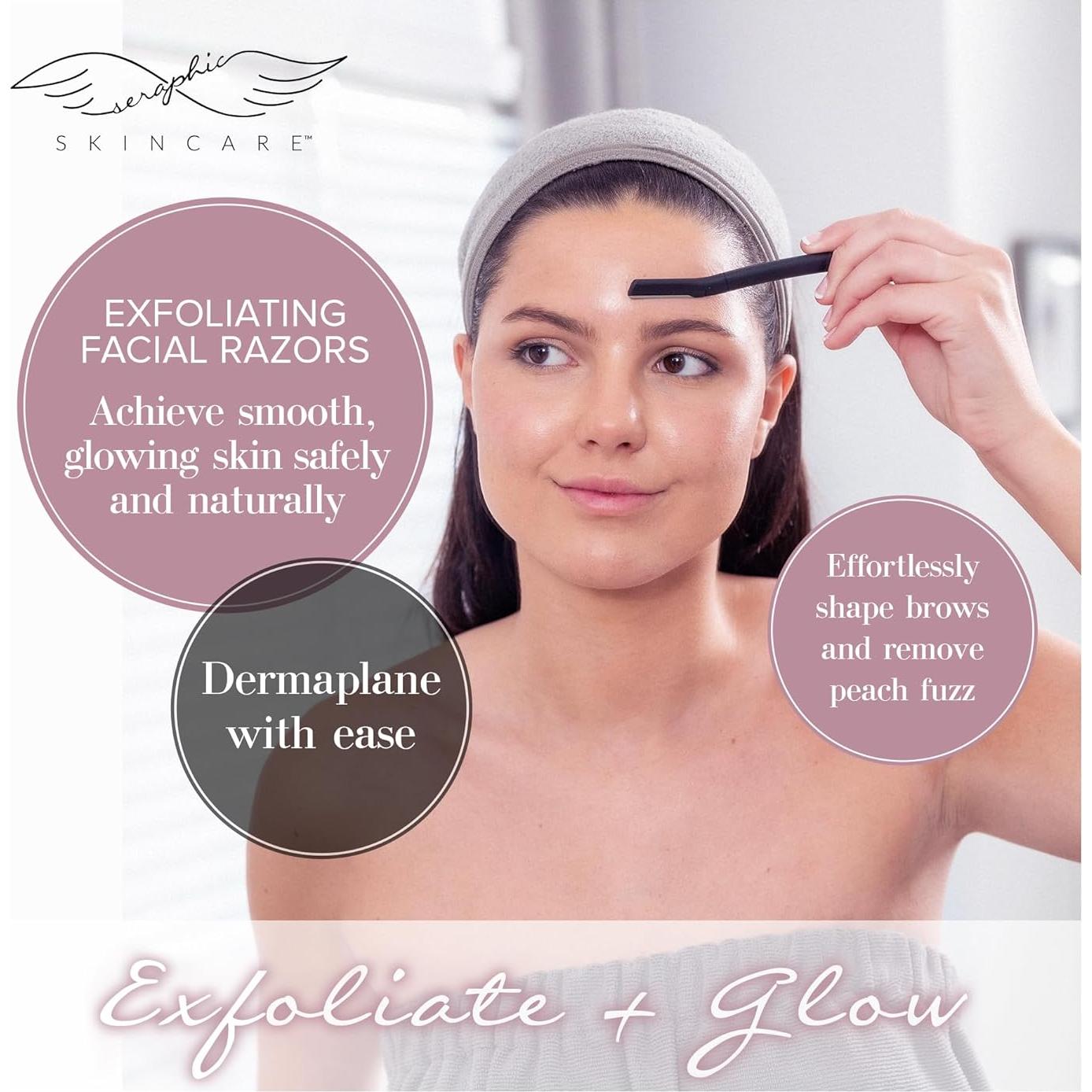 Cuchillas Exfoliantes Seraphic Skincare - 3 Piezas para Dermaplaning